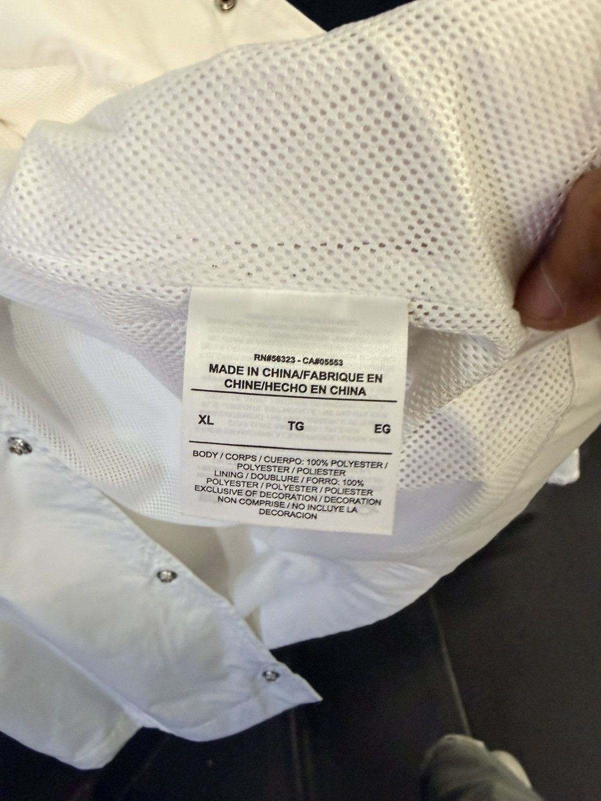 Jordan Brand × Supreme Jordan X Supreme Button Up Jacket Size US XL / EU 56 / 4 - 6 Thumbnail