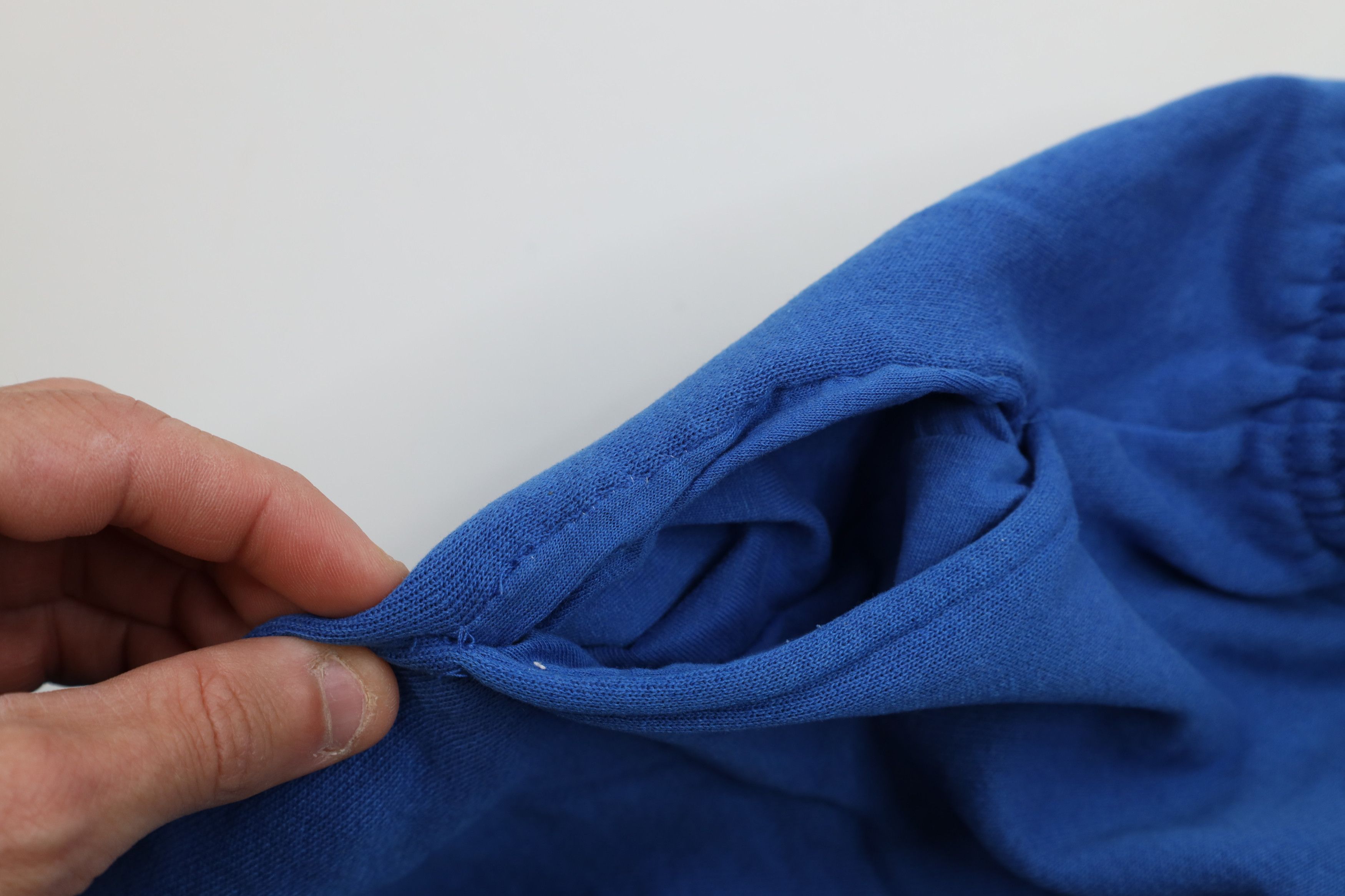 Vintage Vintage 90s Streetwear Above Knee Sweatpants Shorts Blue USA Size US 32 / EU 48 - 8 Thumbnail