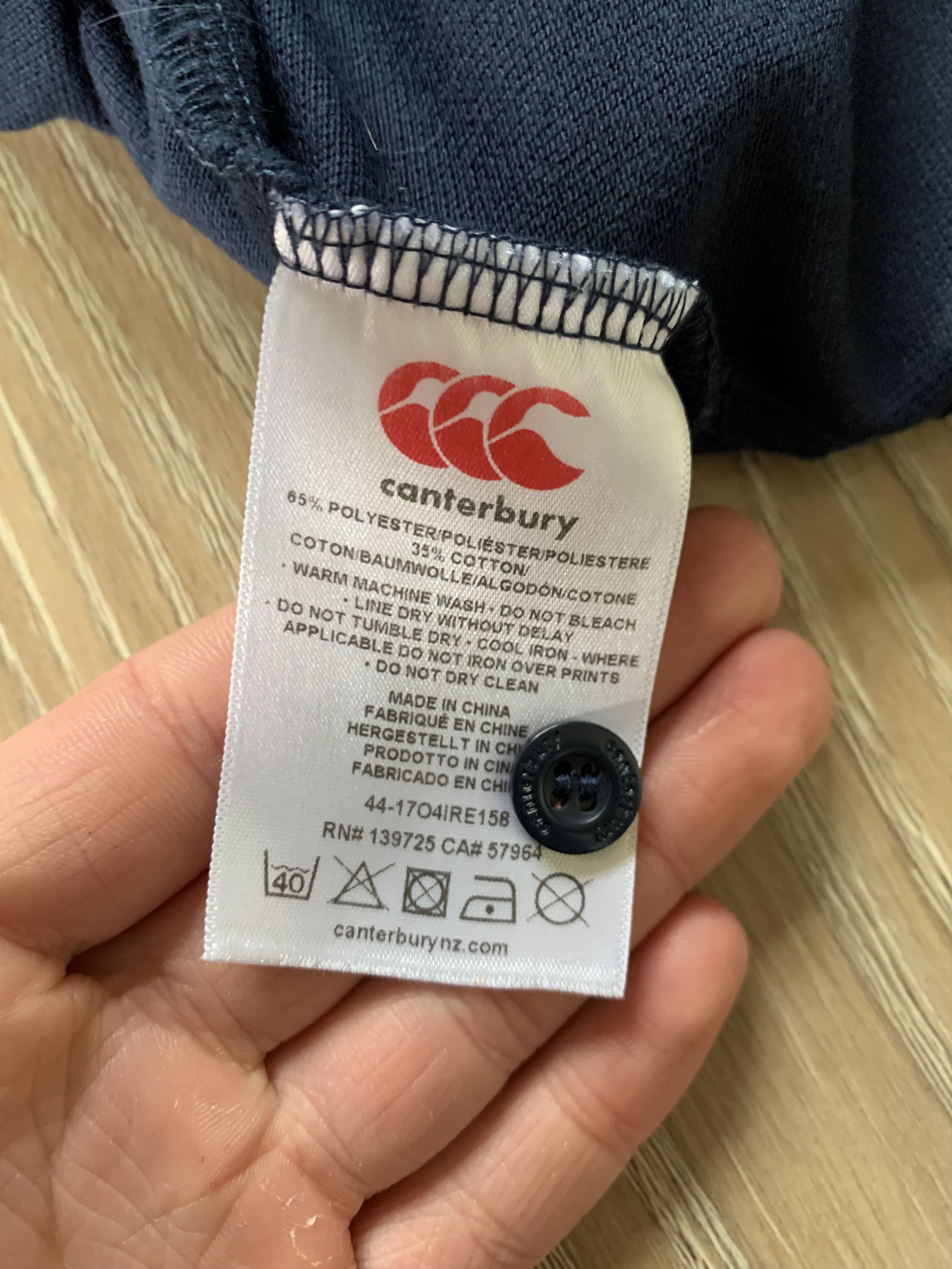 Canterbury of New Zealand Canterbury IRFU Rugbu Union Polo T-Shirt Size US S / EU 44-46 / 1 - 9 Thumbnail