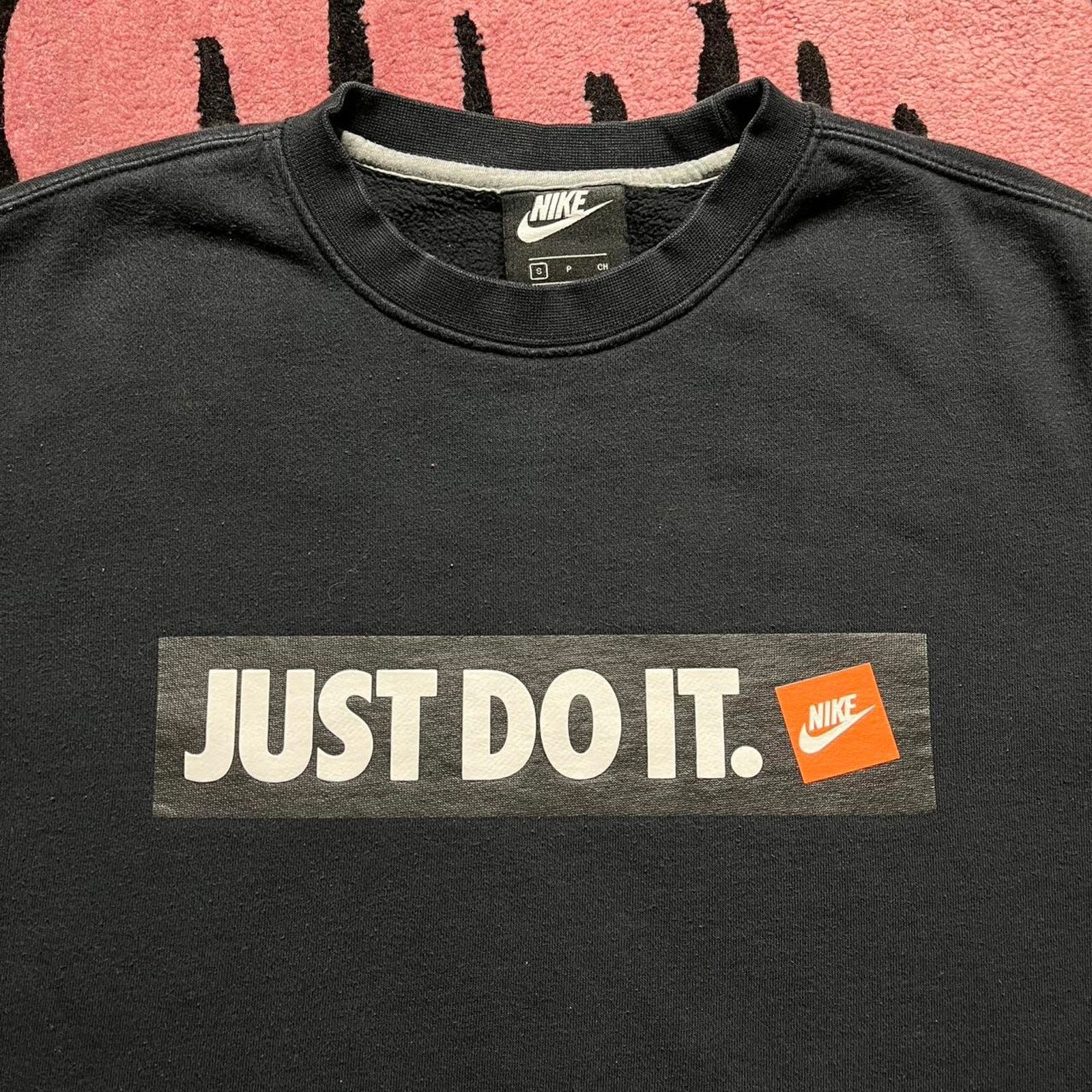 Nike Nike Just Do It Graphic Logo Crewneck Sweatshirt Size Small Size US S / EU 44-46 / 1 - 3 Thumbnail
