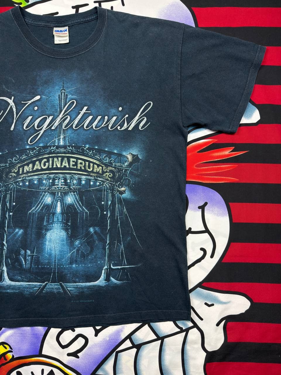 Band Tees Nightwish Band T-shirt Imaginarium 2011 Dare To Enter Size US L / EU 52-54 / 3 - 5 Thumbnail
