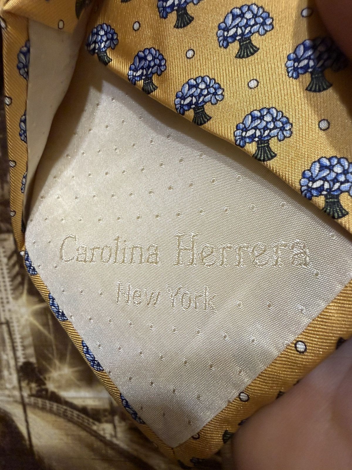Carolina Herrera Carolina Herrera Tie Size ONE SIZE - 5 Thumbnail