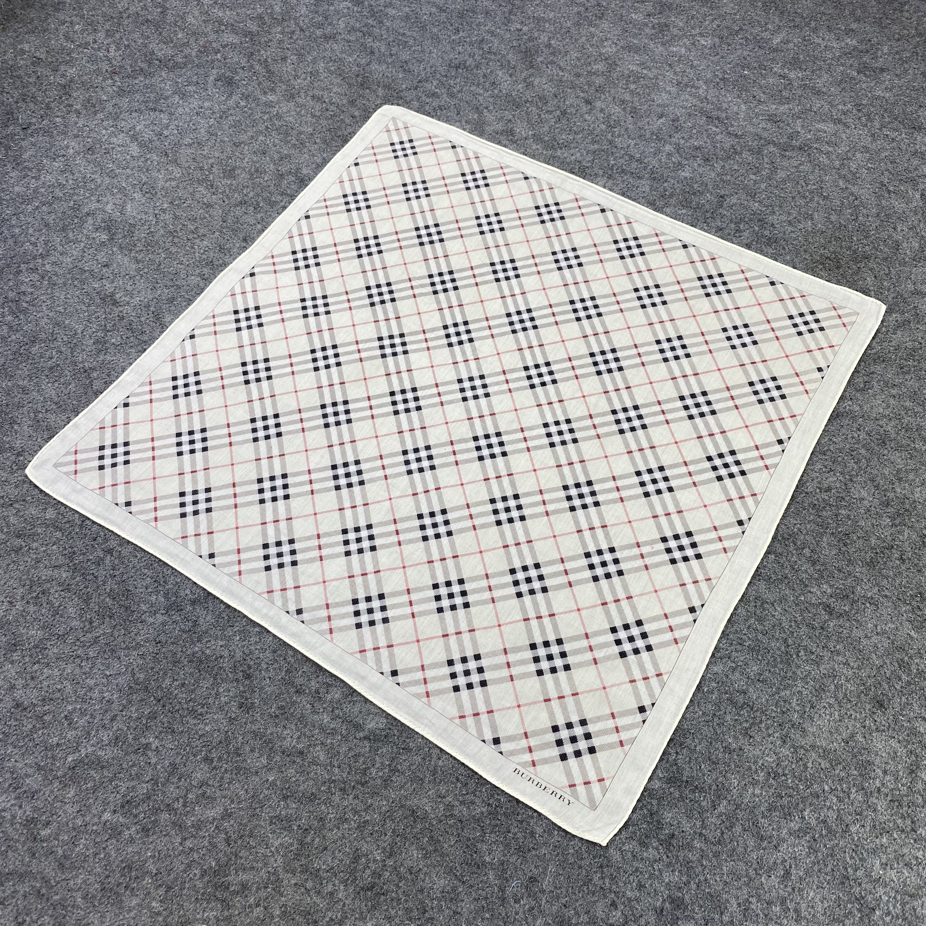 Burberry Burberry Handkerchief / Bandana / Neckerchief-B2383 Size ONE SIZE - 4 Thumbnail