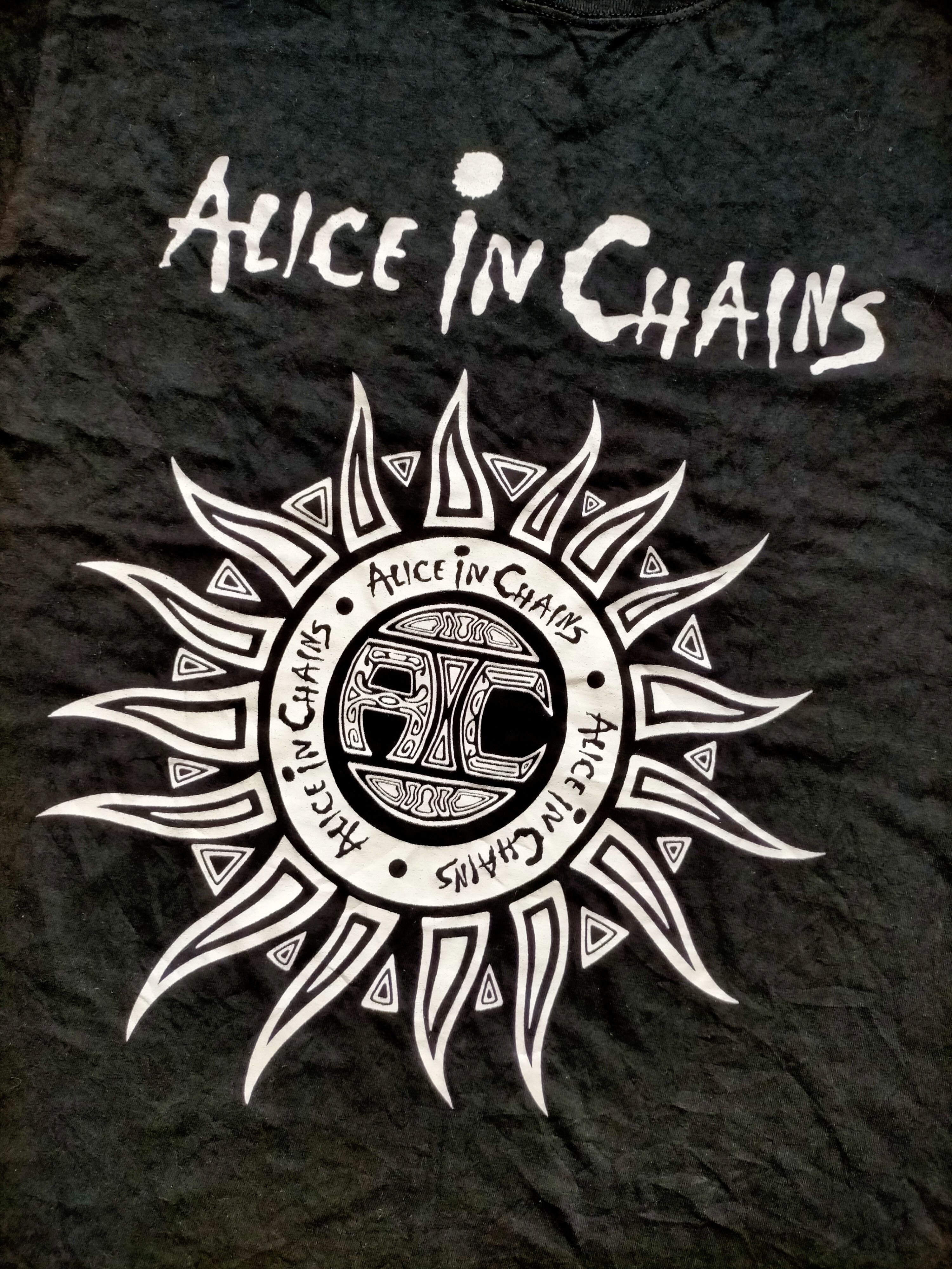 Band Tees Alice in Chains Band tees black tee Size US S / EU 44-46 / 1 - 6 Thumbnail
