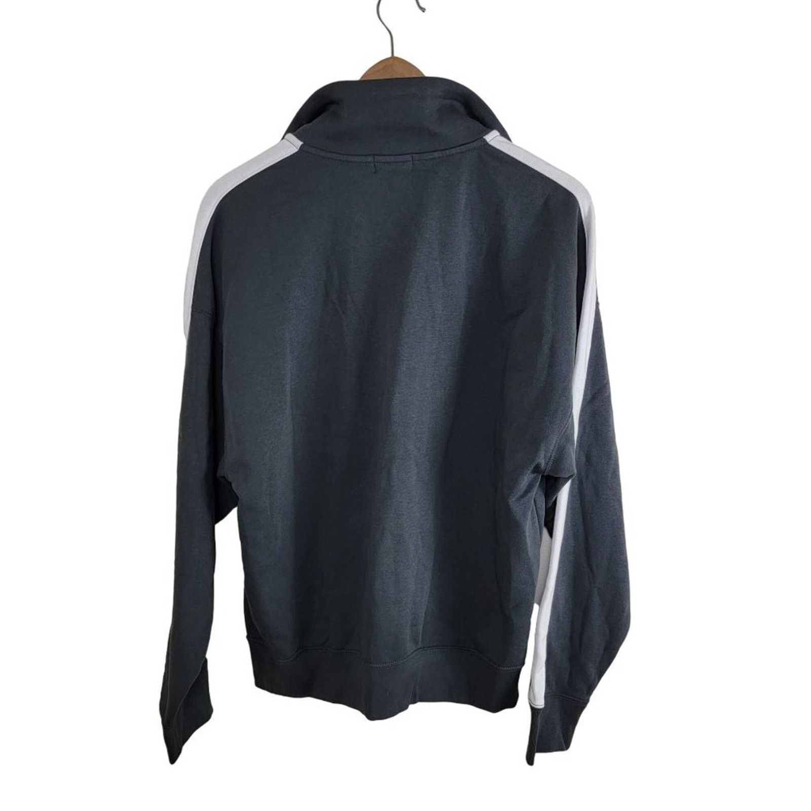 Polo Ralph Lauren Polo Ralph Lauren Pullover 1/4 Zip Sweatshirt Striped Sleeve Size S / US 4 / IT 40 - 4 Thumbnail