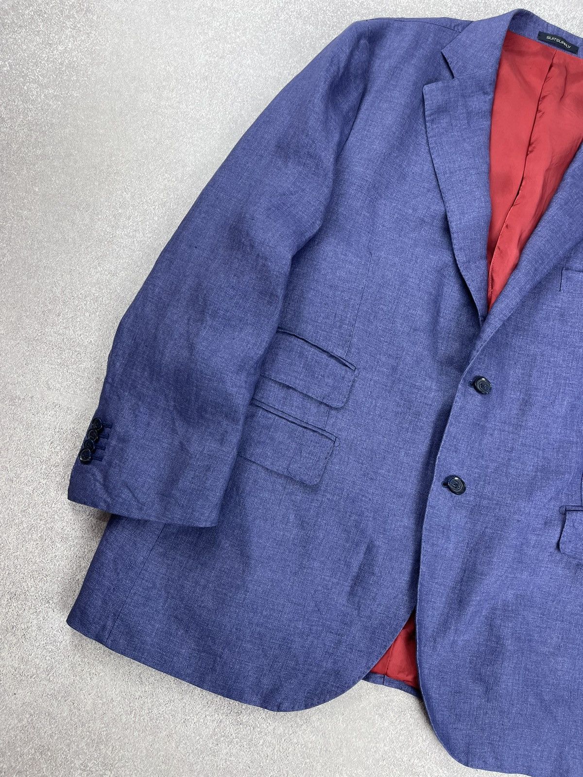 Suitsupply Suitsupply Custom Linen Blazer Men’s Size 48S - 3 Thumbnail