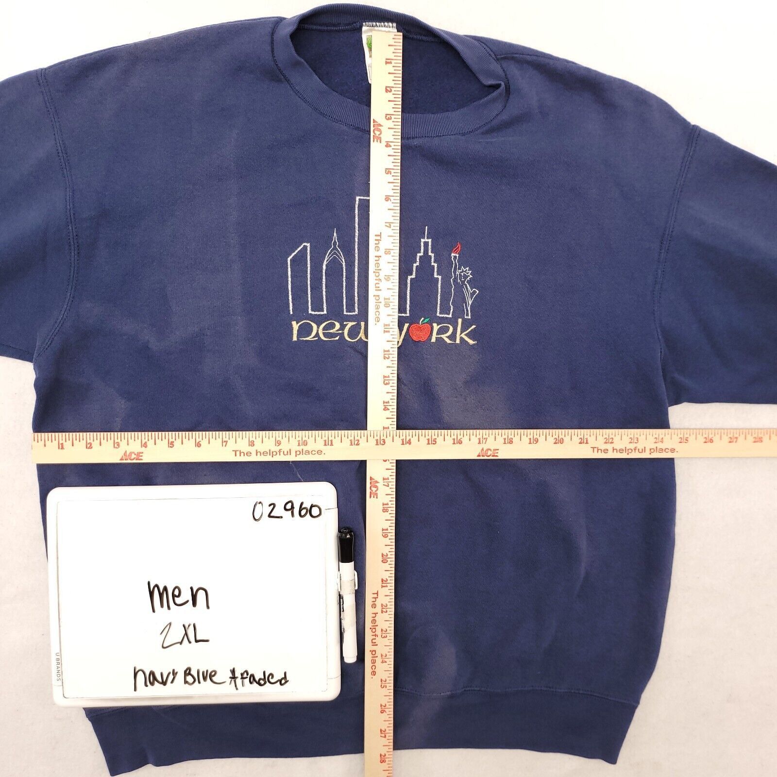 Fruit Of The Loom Fruit of the Loom New York Pullover Sweatshirt Mens Size 2XL Size US XXL / EU 58 / 5 - 7 Thumbnail