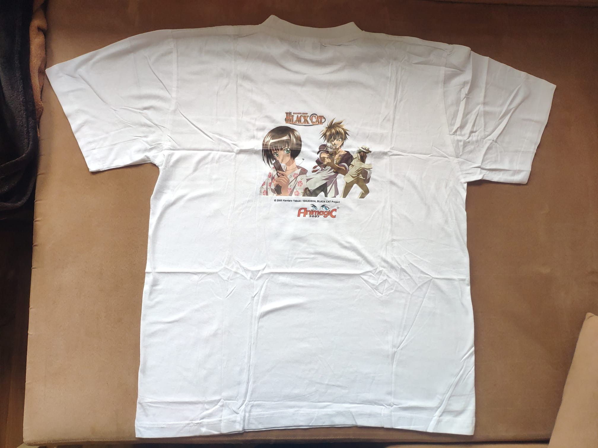 Other BLACK CAT Shonen Jump Anime T-Shirt AnimagiC 2007 UNWORN - L Size US L / EU 52-54 / 3 - 2 Thumbnail