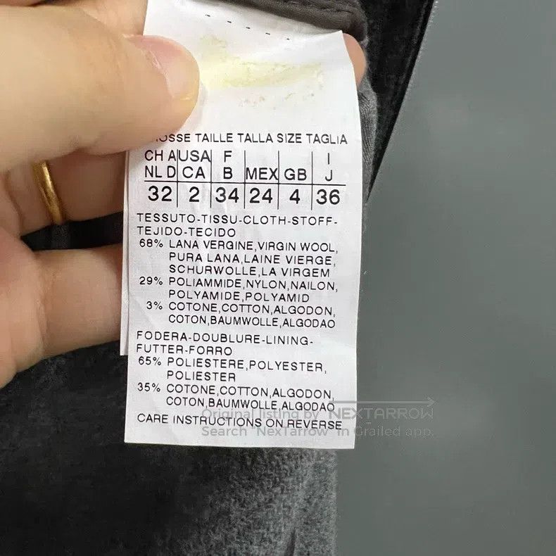 Other Max Mara Dark Grey Hooded Coat Size S / US 4 / IT 40 - 3 Thumbnail