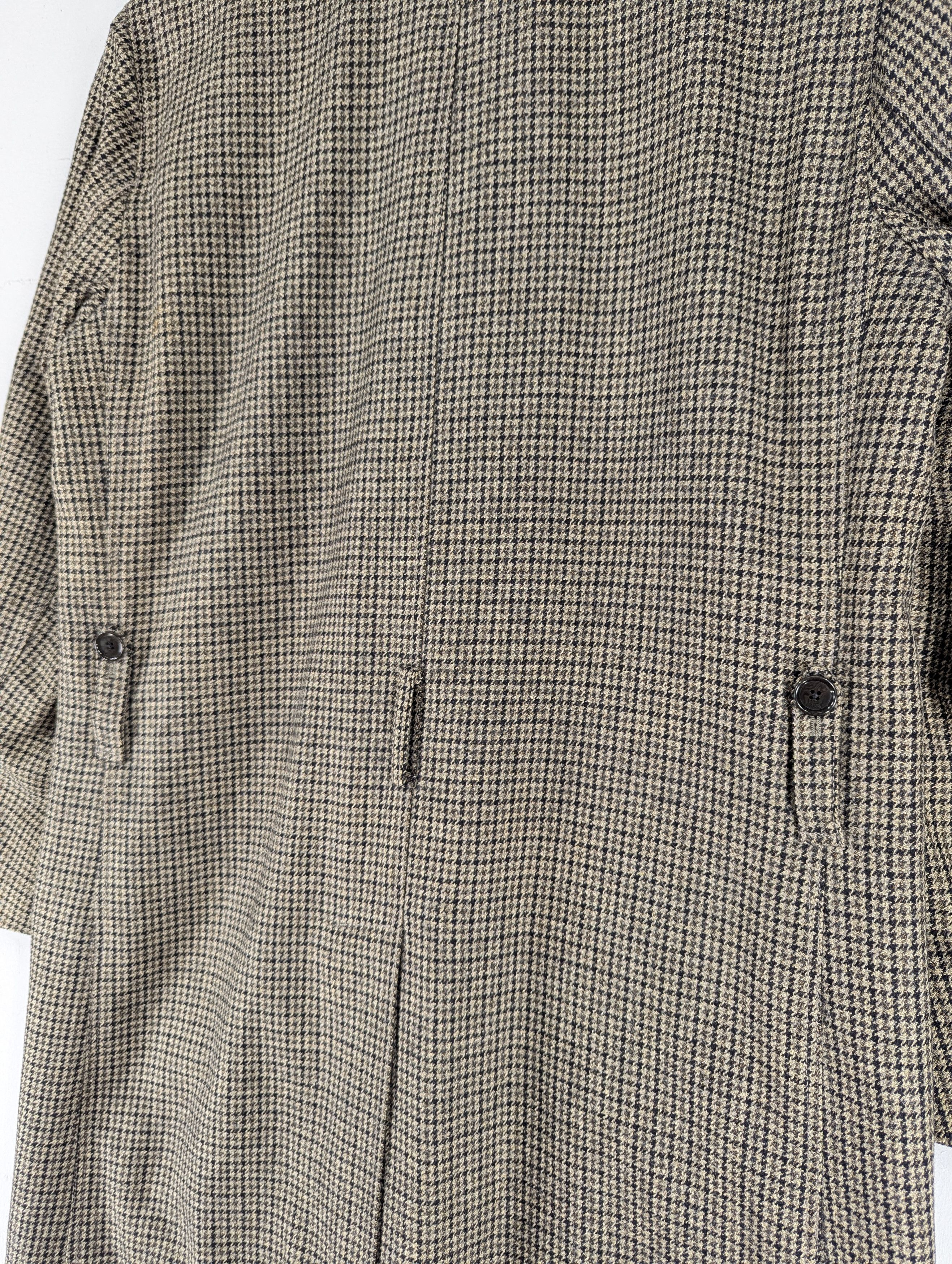 Herno Vintage Herno Houndstooth Wool Long Coat Jacket Size L / US 10 / IT 46 - 17 Thumbnail