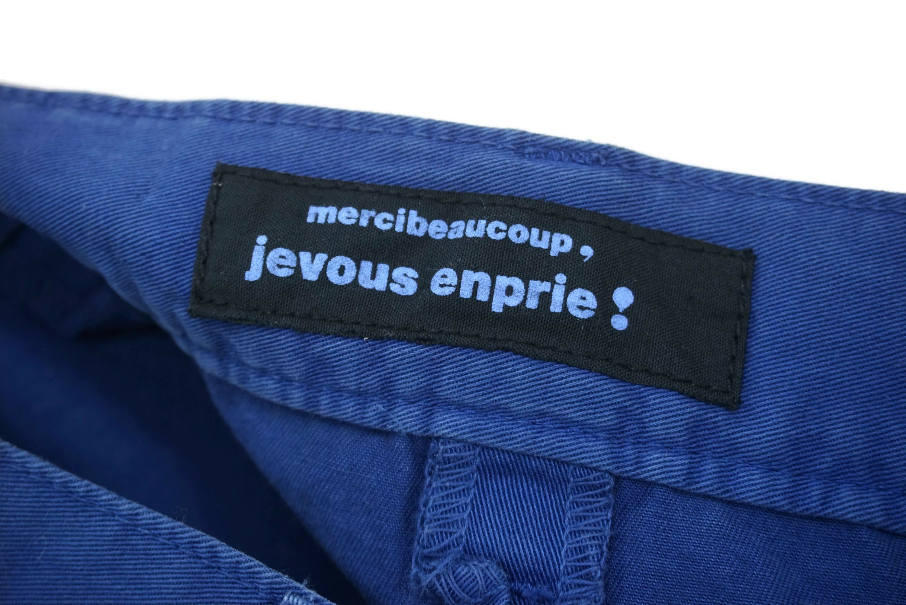 mercibeaucoup Butterfly Shape Pocket Pants Size W33xL27.5 Cropped Trousers Size 28" / US 6 / IT 42 - 10 Thumbnail