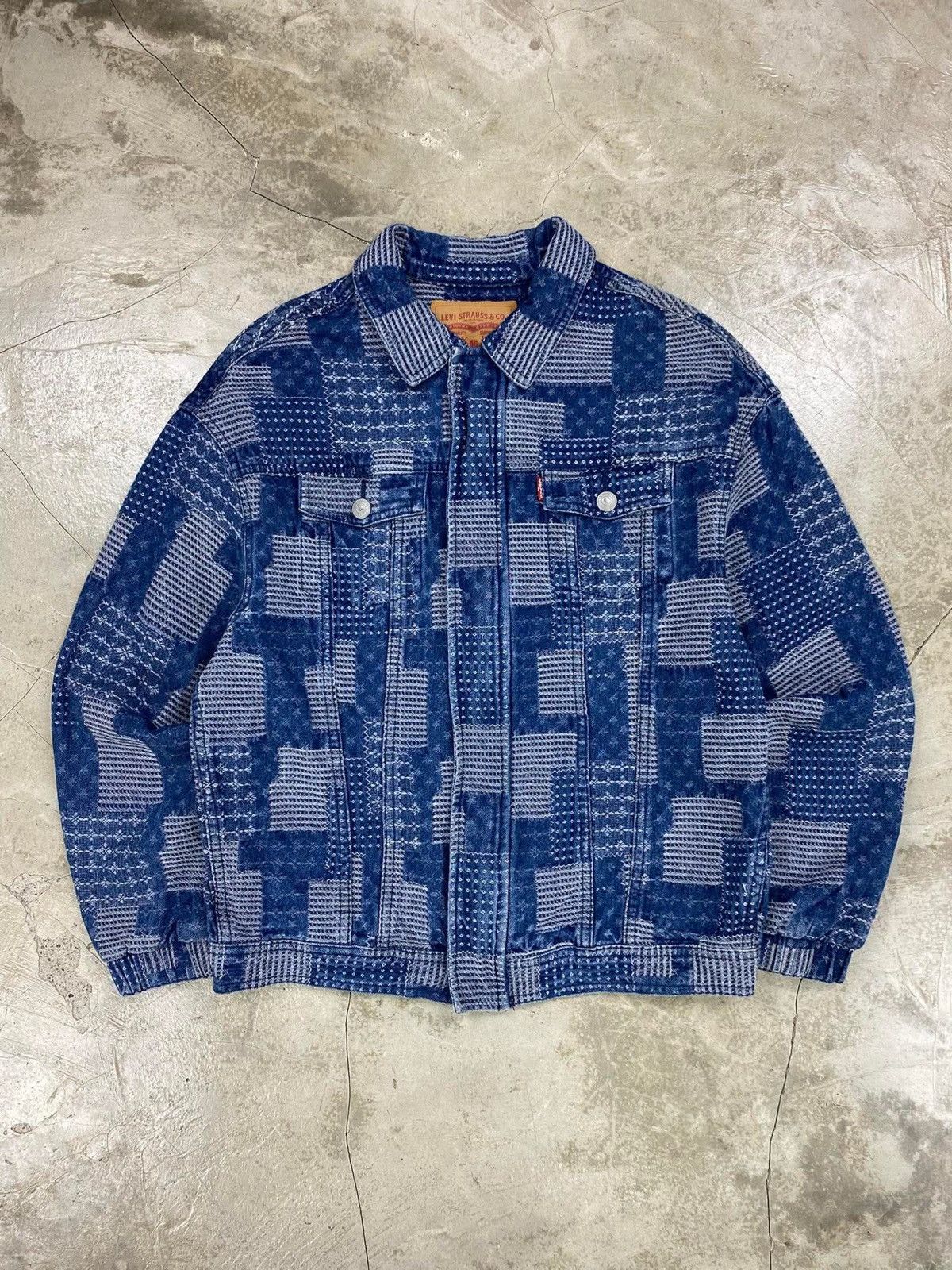 Levi's Levis Korea Exclusive Patch Work Denim Size US L / EU 52-54 / 3 - 1 Thumbnail