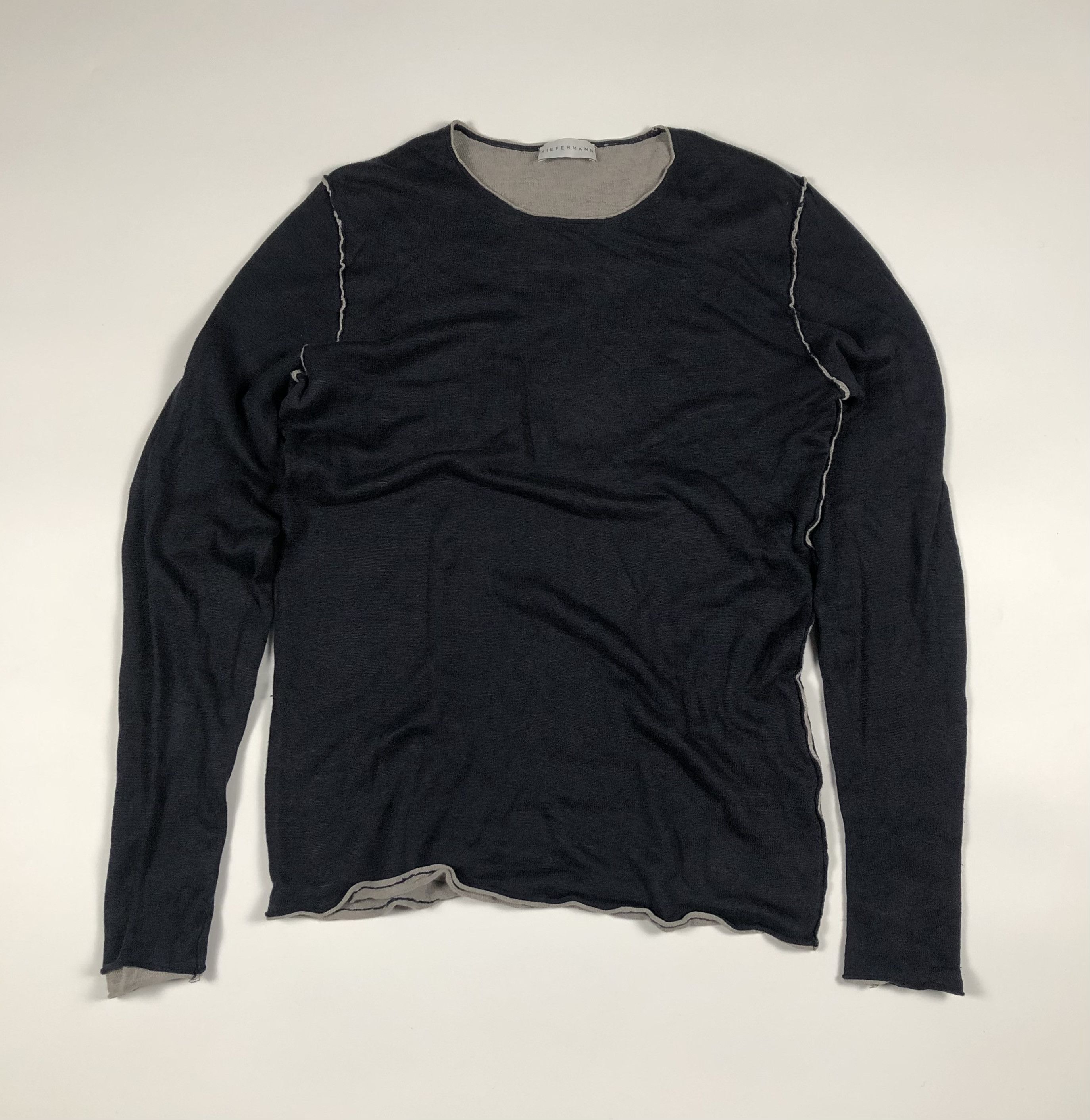 Other KIEFERMANN Double Layer Avant-Garde Sweater Size US L / EU 52-54 / 3 - 1 Thumbnail