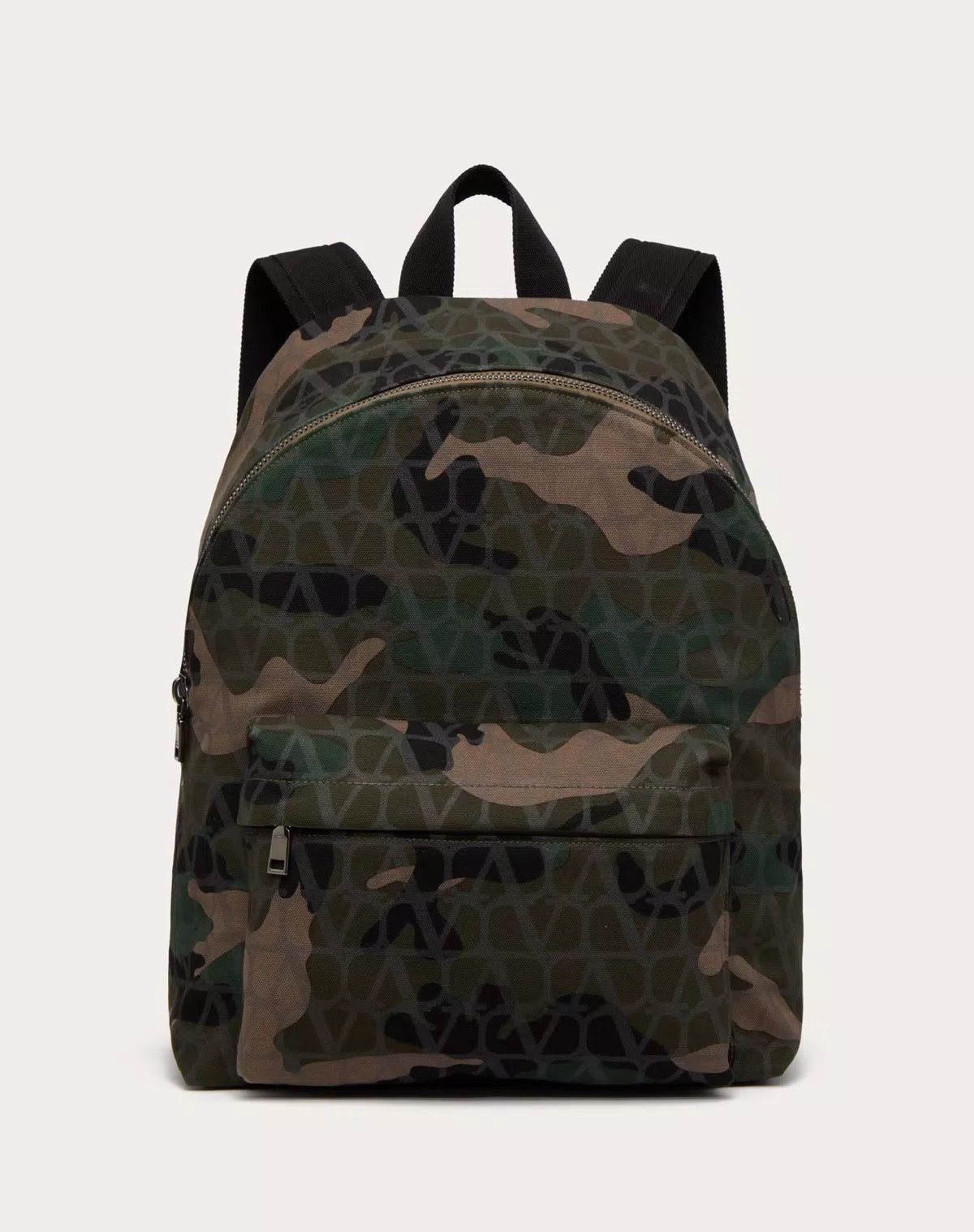Valentino oc11z0725 Size: OS/ Camoutoile Canvas Backpack in Multicolor Size ONE SIZE - 1 Thumbnail