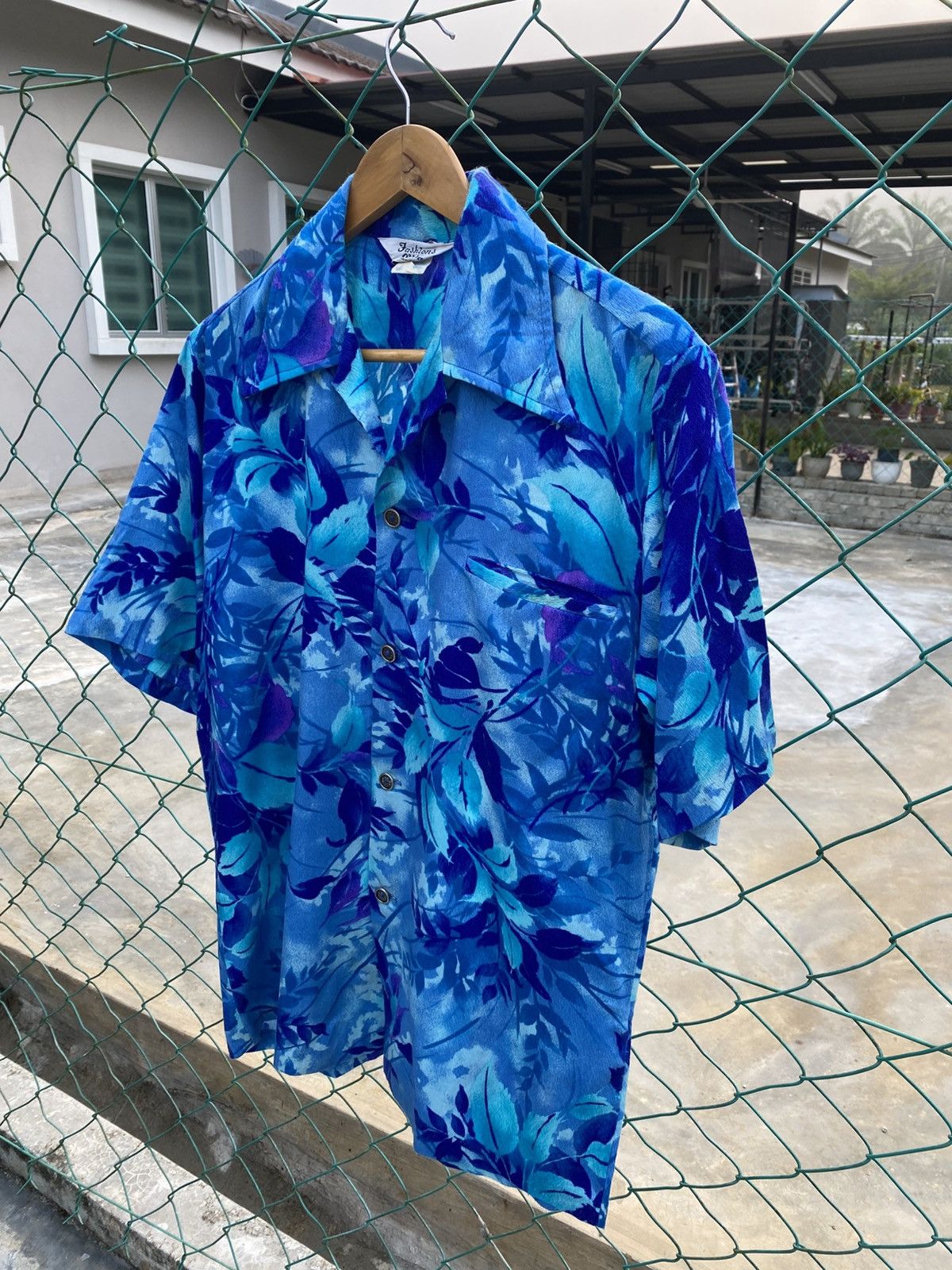 Vintage Vintage 70”s Fashion’s by myra hawaiian shirts Size US M / EU 48-50 / 2 - 5 Thumbnail
