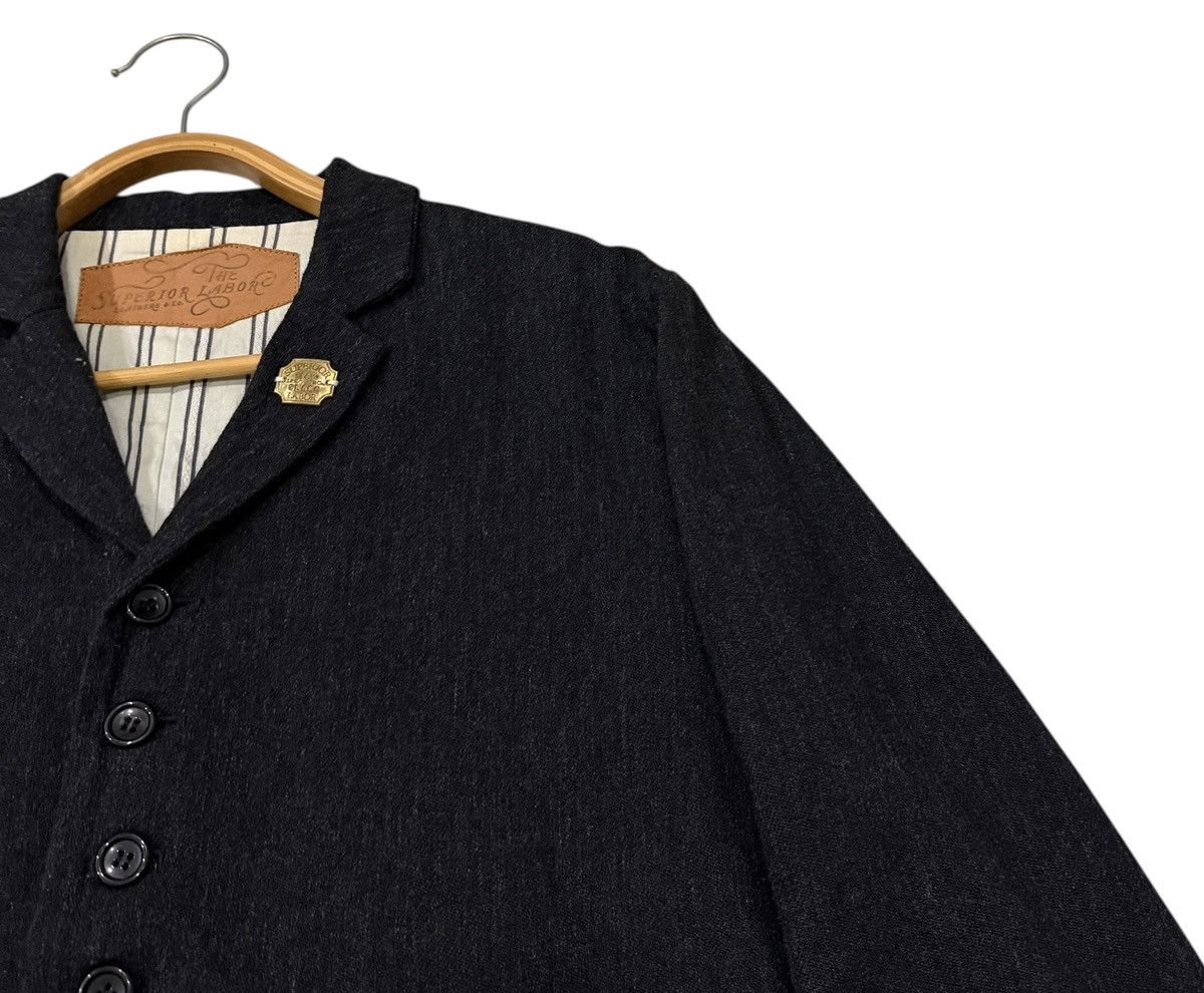 The Superior Labor AW2008 The Superior Labor Wool Kapital Inspired Jacket Size US S / EU 44-46 / 1 - 2 Thumbnail