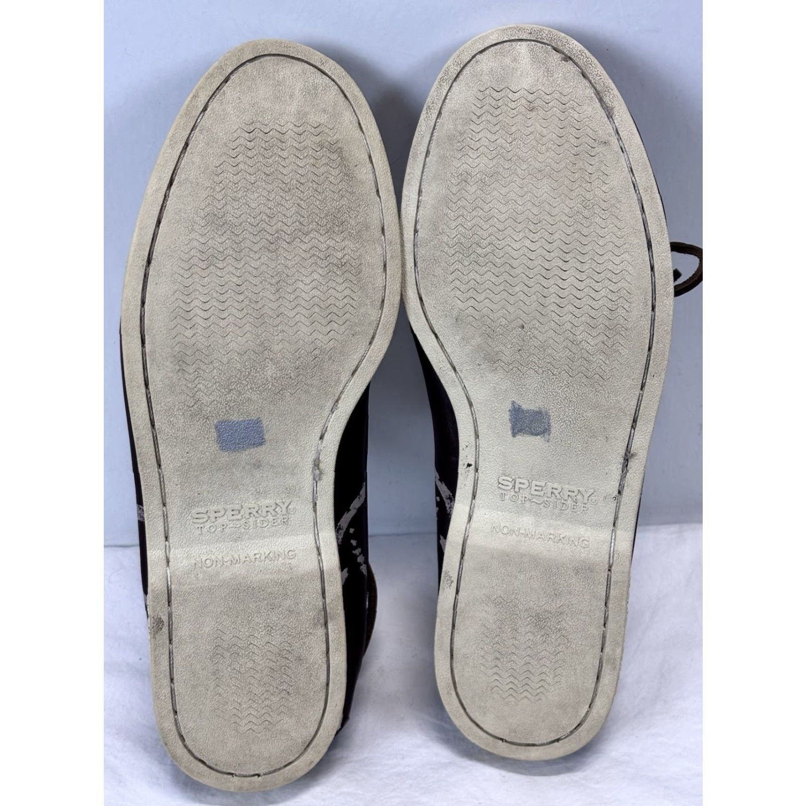 Sperry Sperry Top Spider Leather Boat Shoes Sz 10 Men’s Brown Anchors Lace Up - Sperry Top Sider Boat Shoe, Leather, Nautical Pattern, Casual, Mens Size US M / EU 48-50 / 2 - 5 Thumbnail