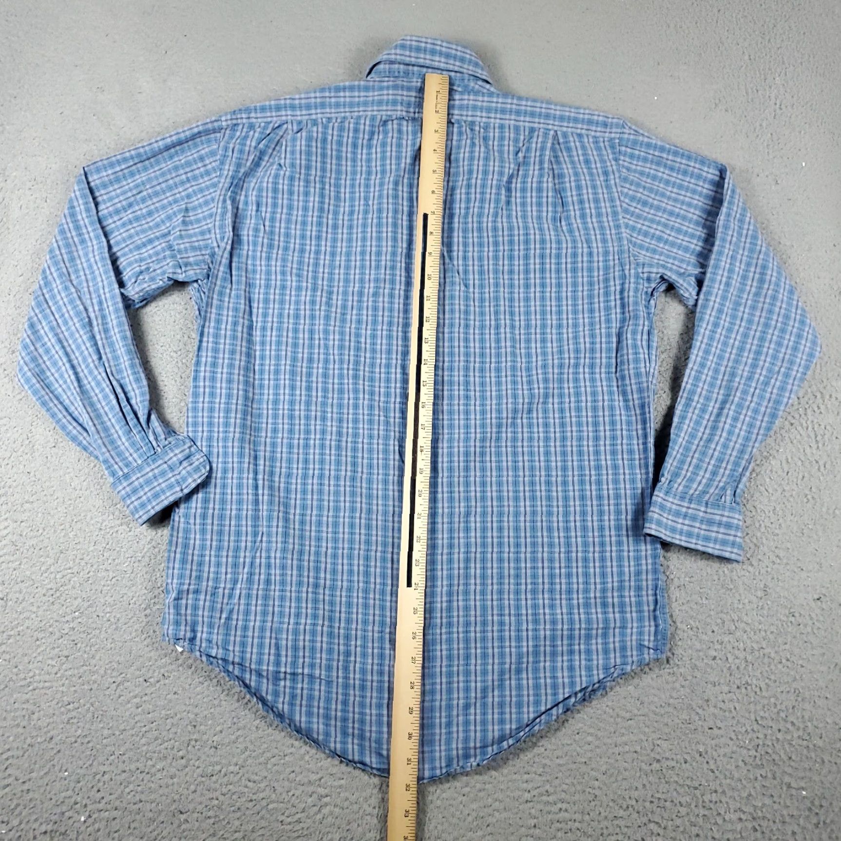 Ralph Lauren Ralph Lauren Shirt Mens Small Blue Plaid Casual Button Up Long Sleeve Size US S / EU 44-46 / 1 - 4 Thumbnail