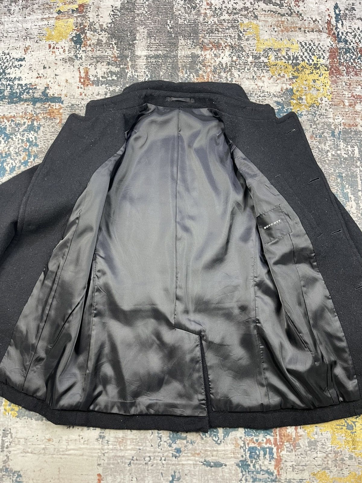 Boycott Vintage Boycott Issey Miyake Wool Jackets Size US XS / EU 42 / 0 - 9 Thumbnail