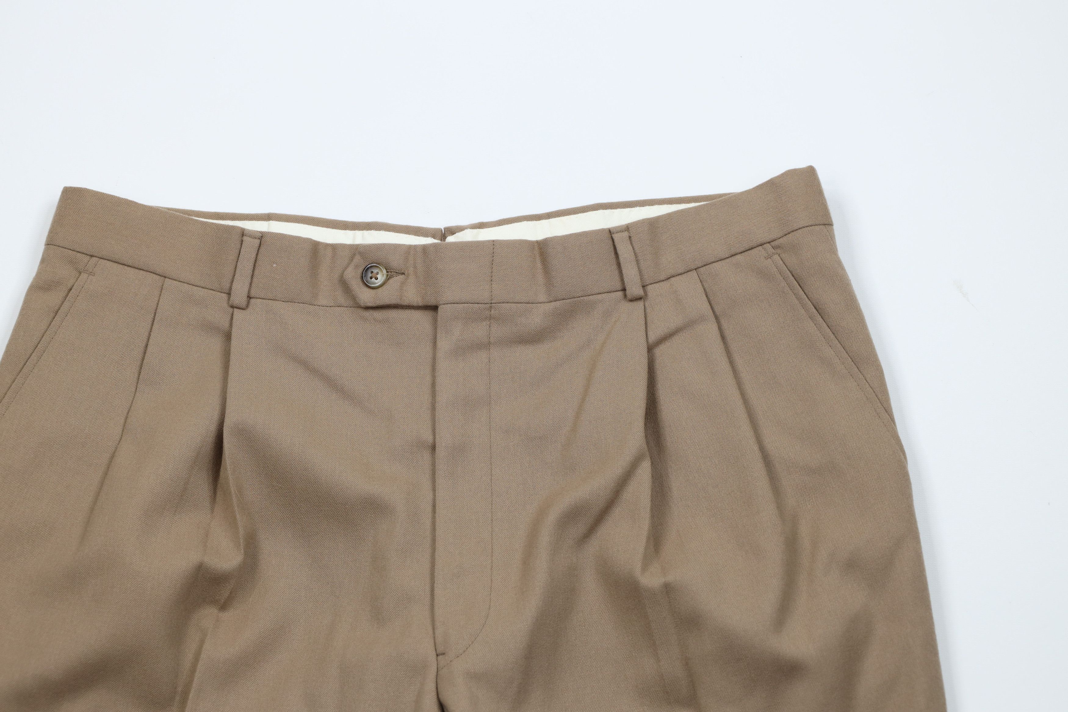 Vintage Vintage 70s 80s Streetwear Knit Wide Leg Chino Pants USA Size US 36 / EU 52 - 2 Thumbnail
