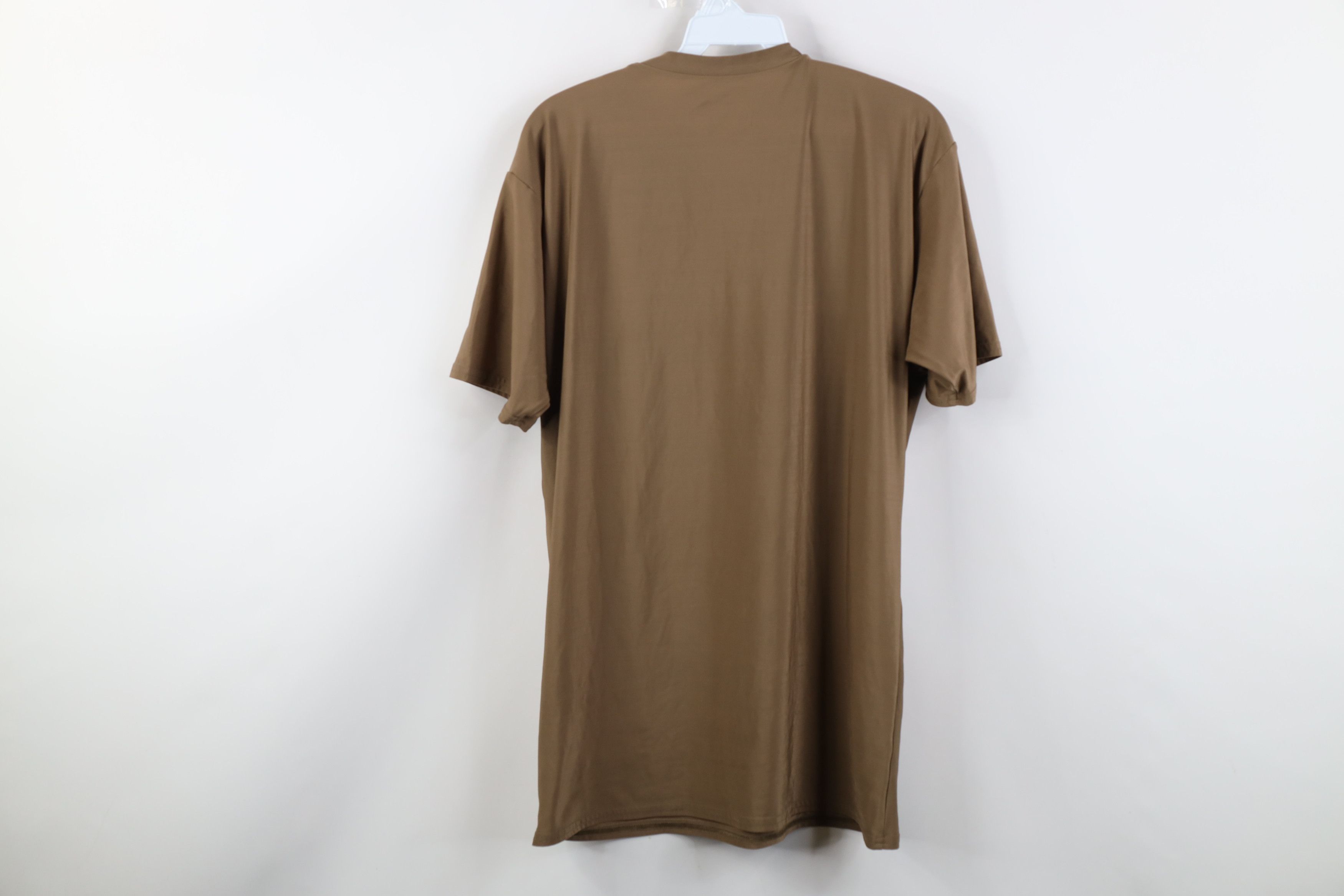 Under Armour Vintage Under Armour Tactical Short Sleeve T-Shirt Brown USA Size US XXL / EU 58 / 5 - 12 Thumbnail