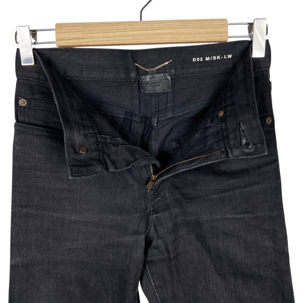 Hedi Slimane × Saint Laurent Paris 🔥 2013 Saint Laurent Paris Dyed SlimFit Size US 27 - 10 Thumbnail