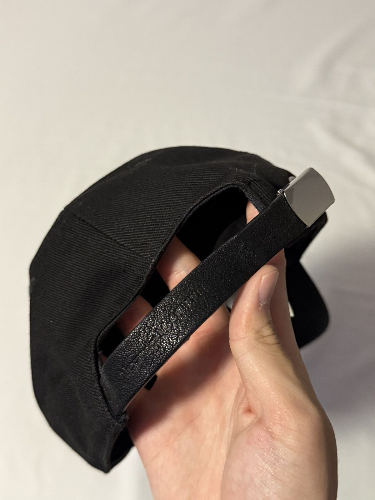 Alexander McQueen Alexander McQueen embroidered logo cap Size ONE SIZE - 2 Thumbnail