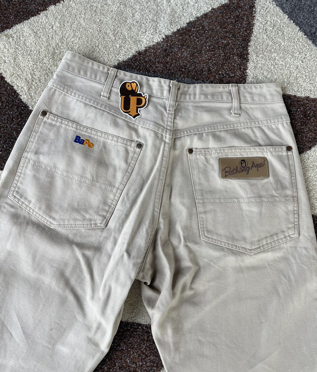 Bape Vintage Bape x Fedex Logo Work Pants 90s Size US 32 / EU 48 - 1 Thumbnail