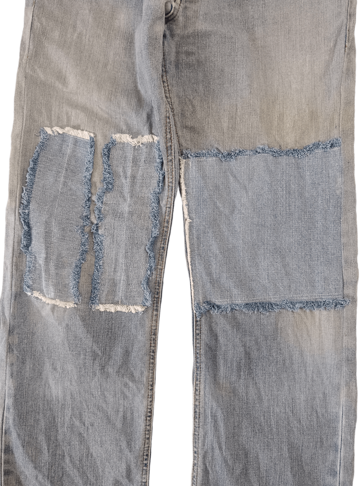 If Six Was Nine Bobson Euro Classic Patchwork Denim Size US 31 - 3 Thumbnail