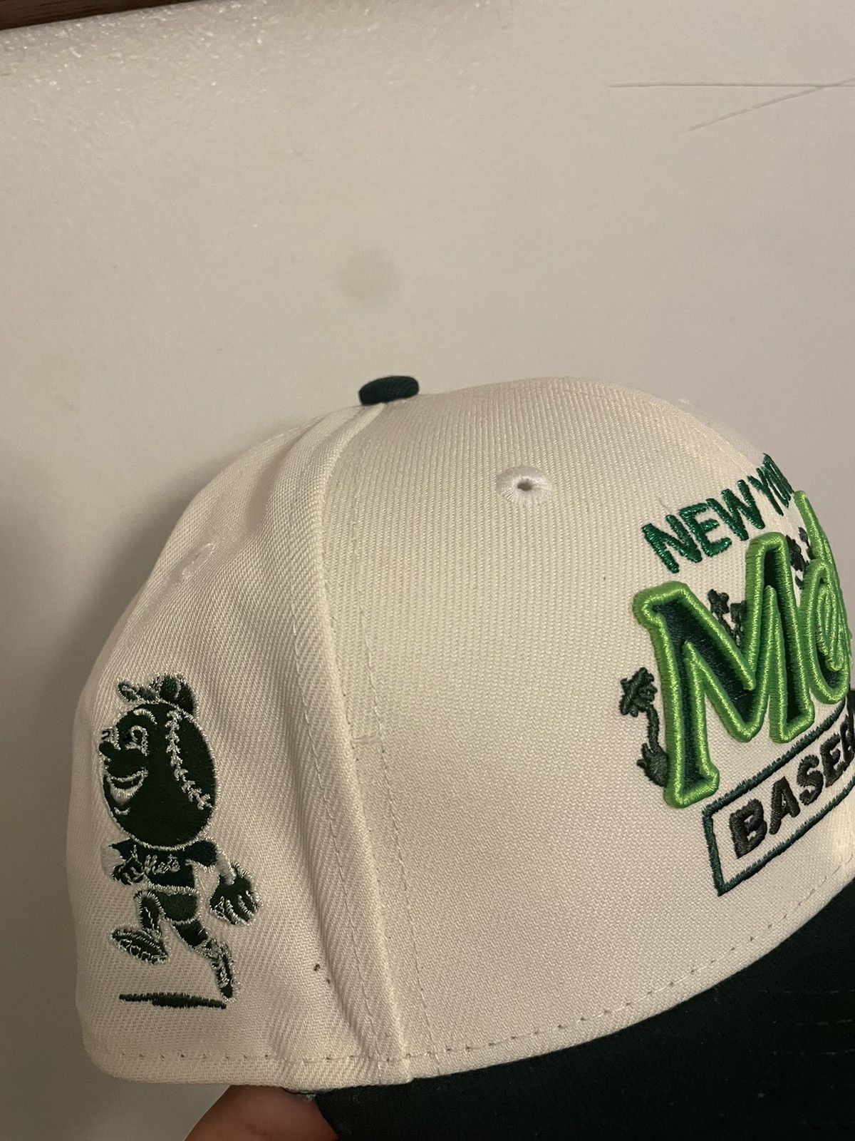 New Era Myfitteds New York Mets baseball 59fifty fitted size 7 1/4 Size ONE SIZE - 4 Thumbnail