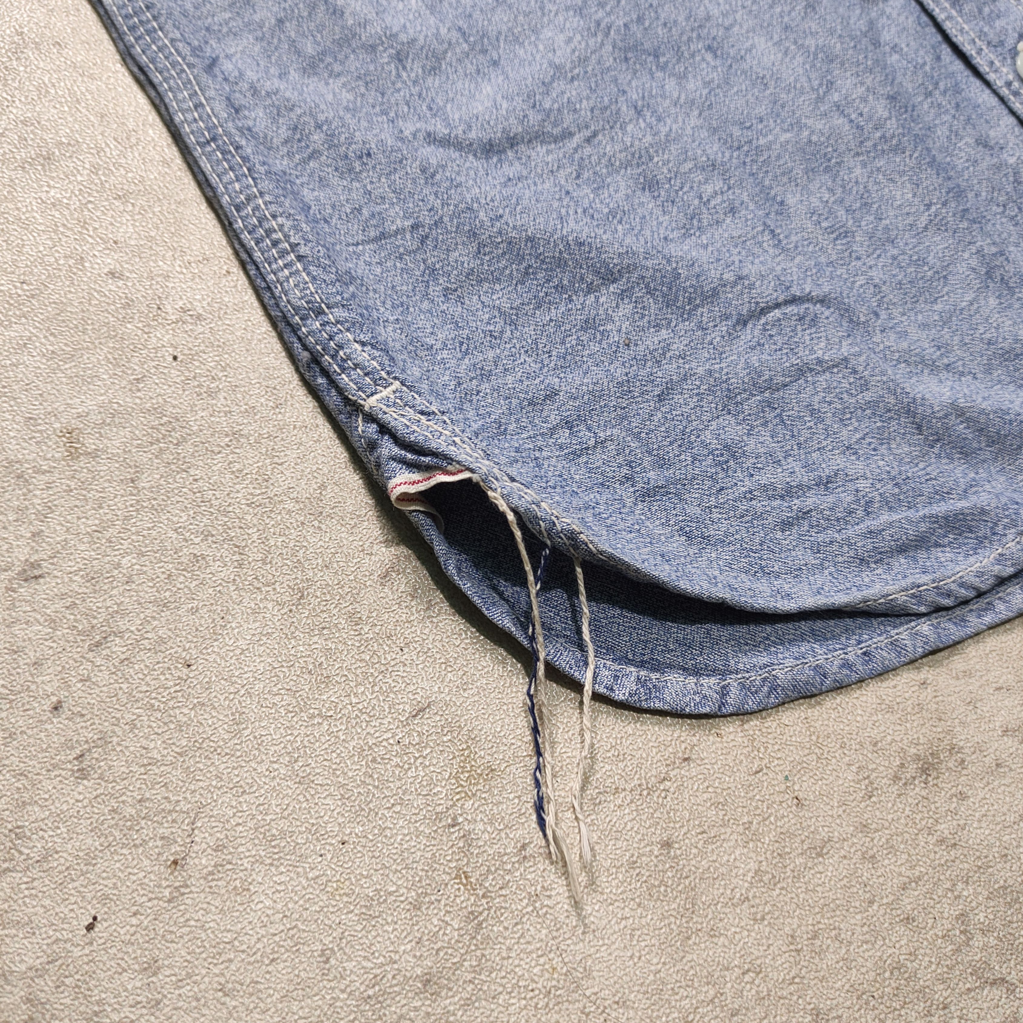 Momotaro Jeans Momotaro Chambray Shirt — Japan Made Size US M / EU 48-50 / 2 - 12 Thumbnail