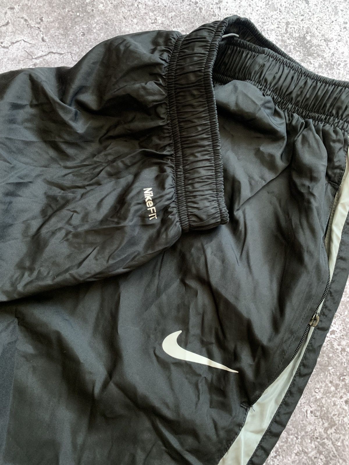 Nike 🔥VINTAGE NIKE TRACK PANTS DRILL SWEATPANTS Size US 32 / EU 48 - 6 Thumbnail