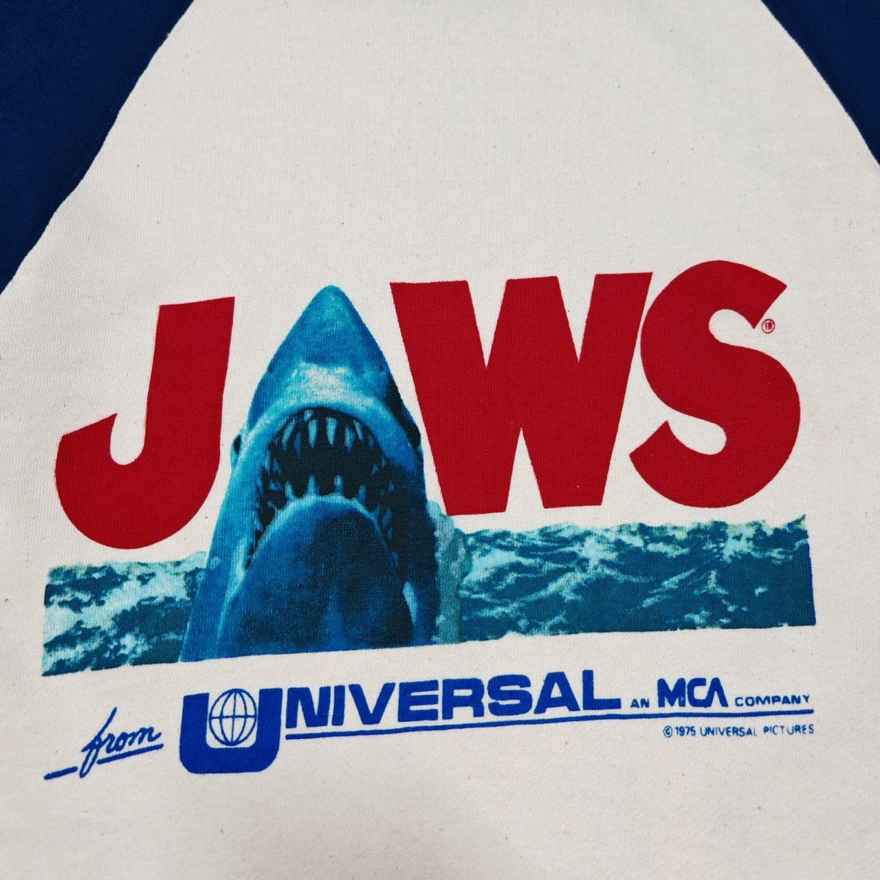 Vintage 1975 Jaws Movie Sweatshirt Size US S / EU 44-46 / 1 - 12 Thumbnail