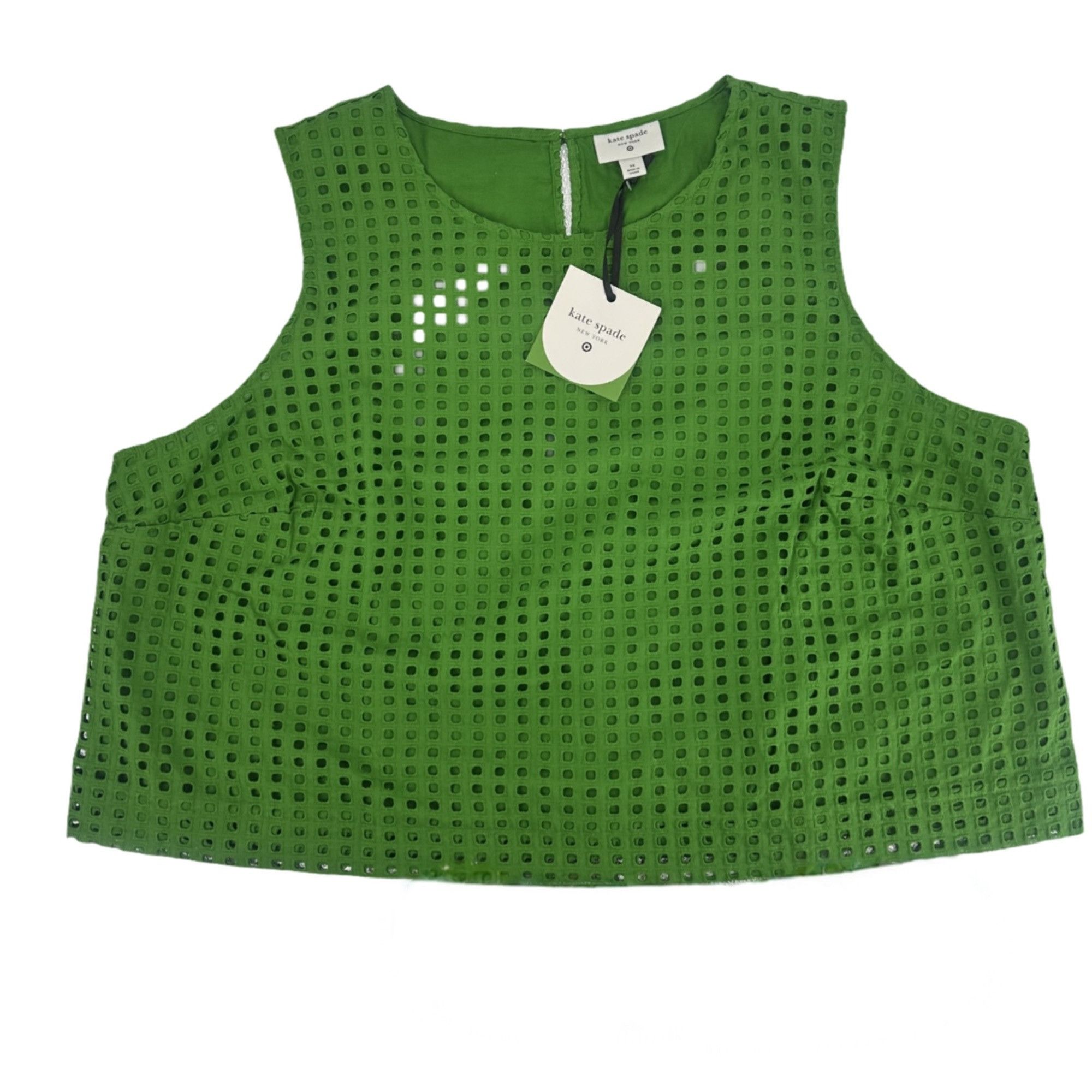 Kate Spade Kate Spade x Target Eyelet Tank - Green - 3XL Size 3XL / US 20-22 - 2 Thumbnail