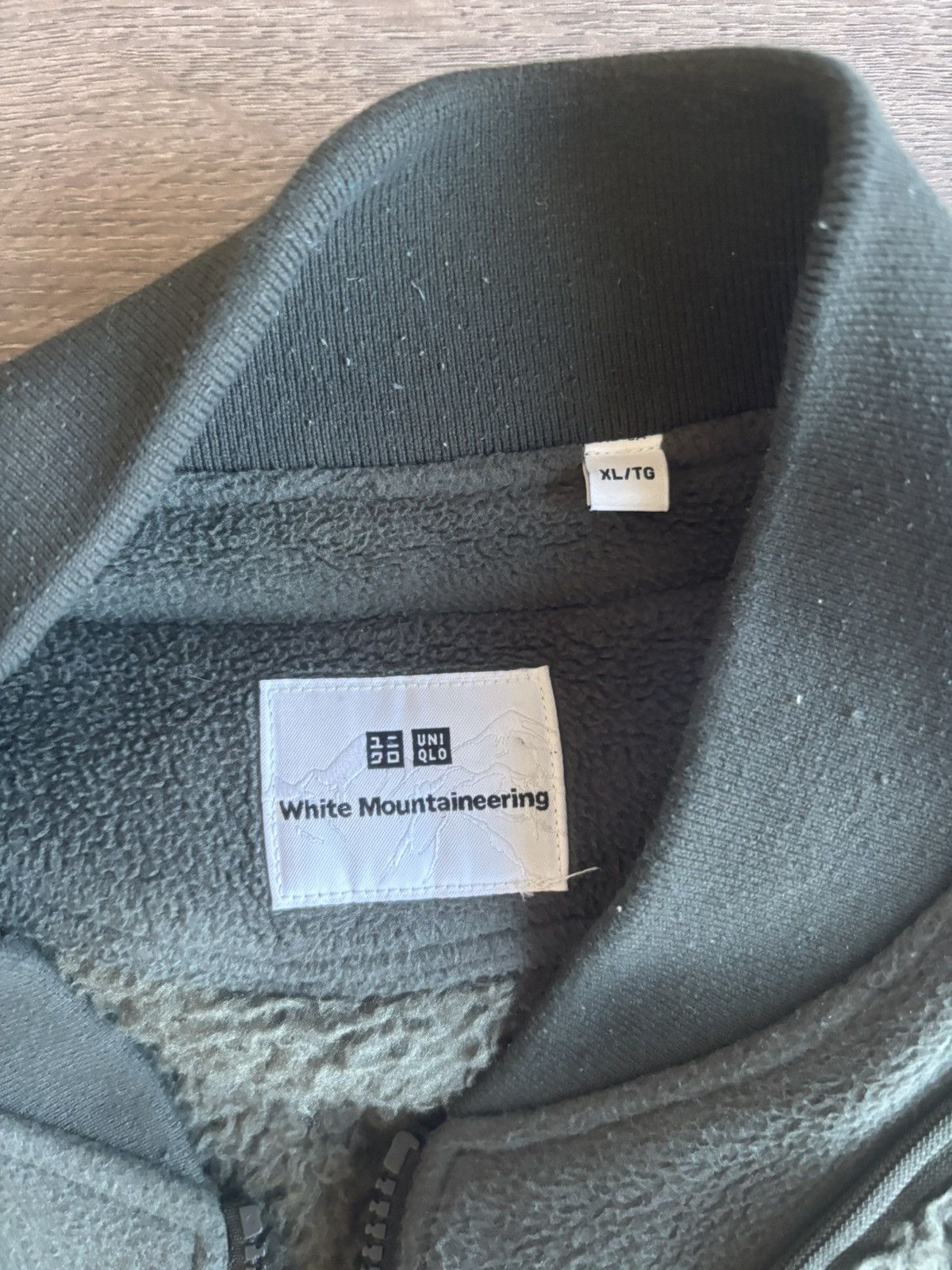 Uniqlo × White Mountaineering Uniqlo x White Mountaineering Fleece Long Sleeve Zip Size US XL / EU 56 / 4 - 2 Thumbnail