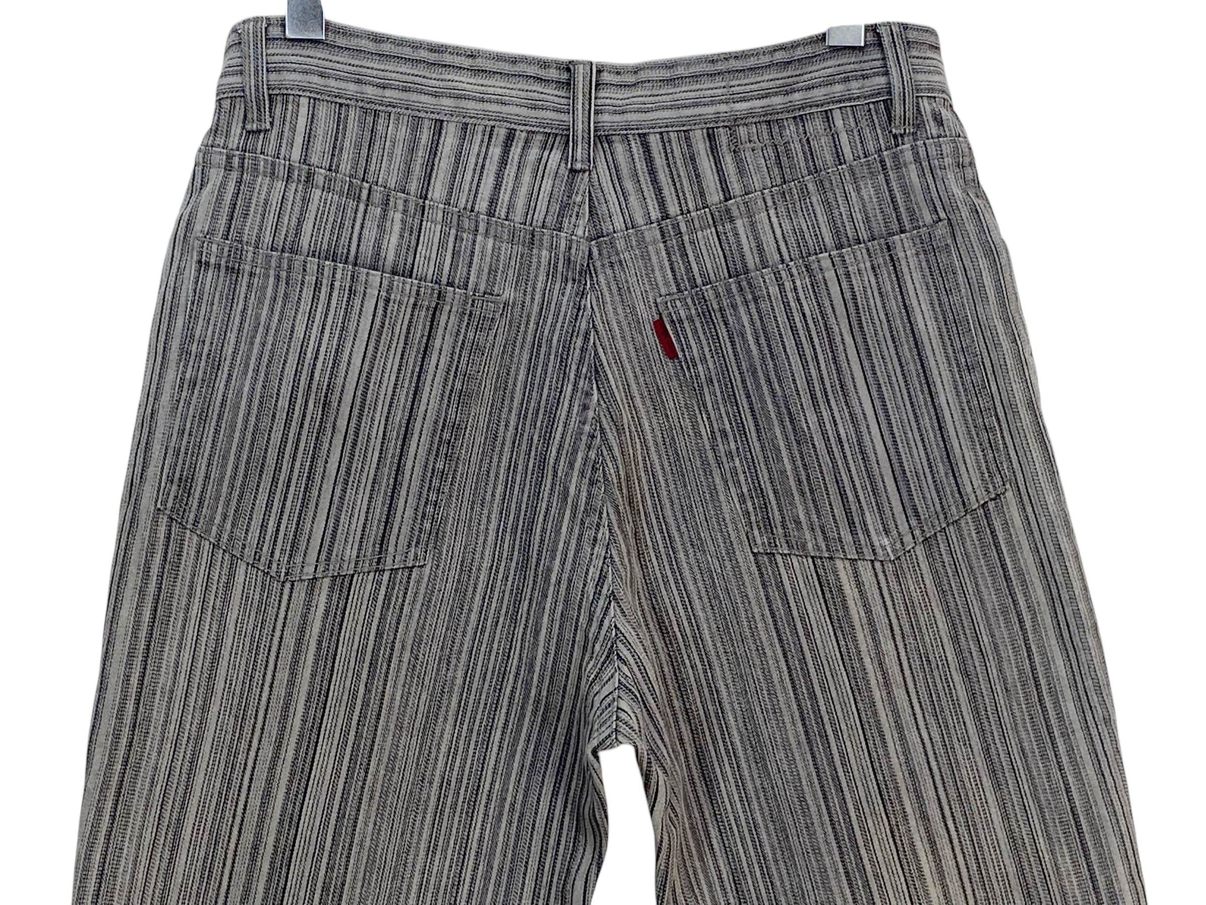 Japanese Brand Jungle Storm Jeans Stripes Hickory Jeans Size US 30 / EU 46 - 5 Thumbnail