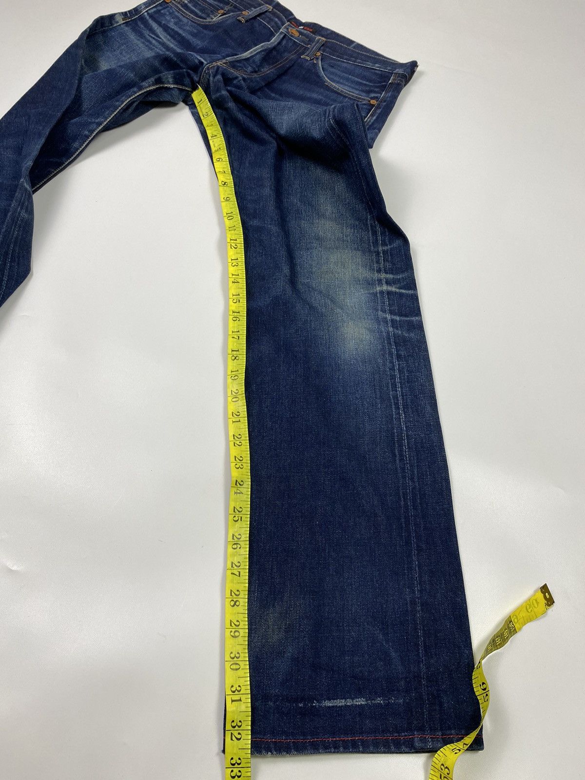 Japanese Brand 💥Selvedge💥 RED EAR paulsmith jeans denim pant Size US 32 / EU 48 - 10 Thumbnail