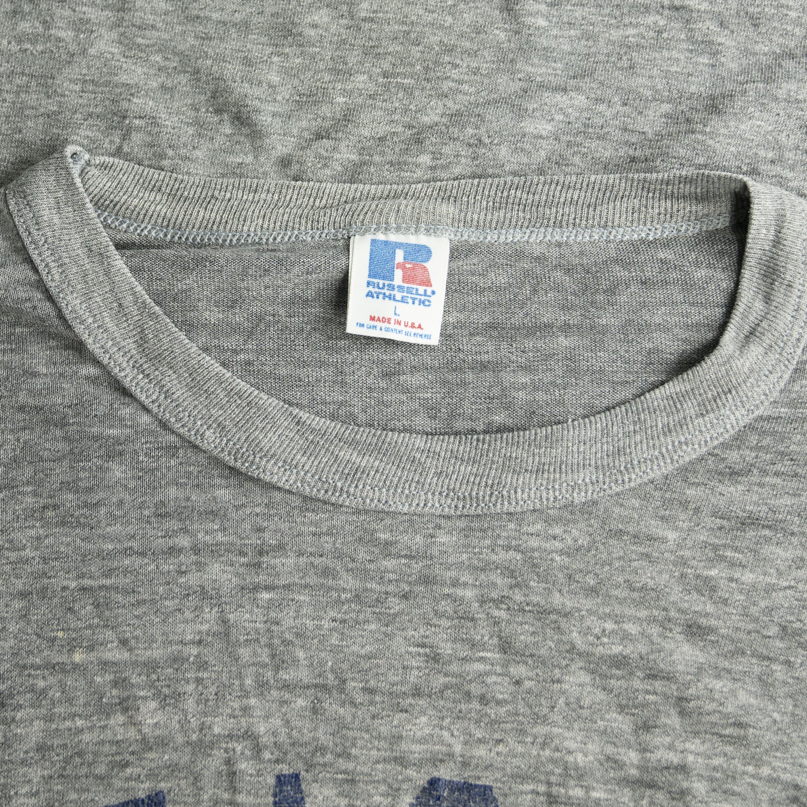Russell Athletic Vintage 1980's Russell East Pride Football Tee Shirt Size US L / EU 52-54 / 3 - 3 Thumbnail