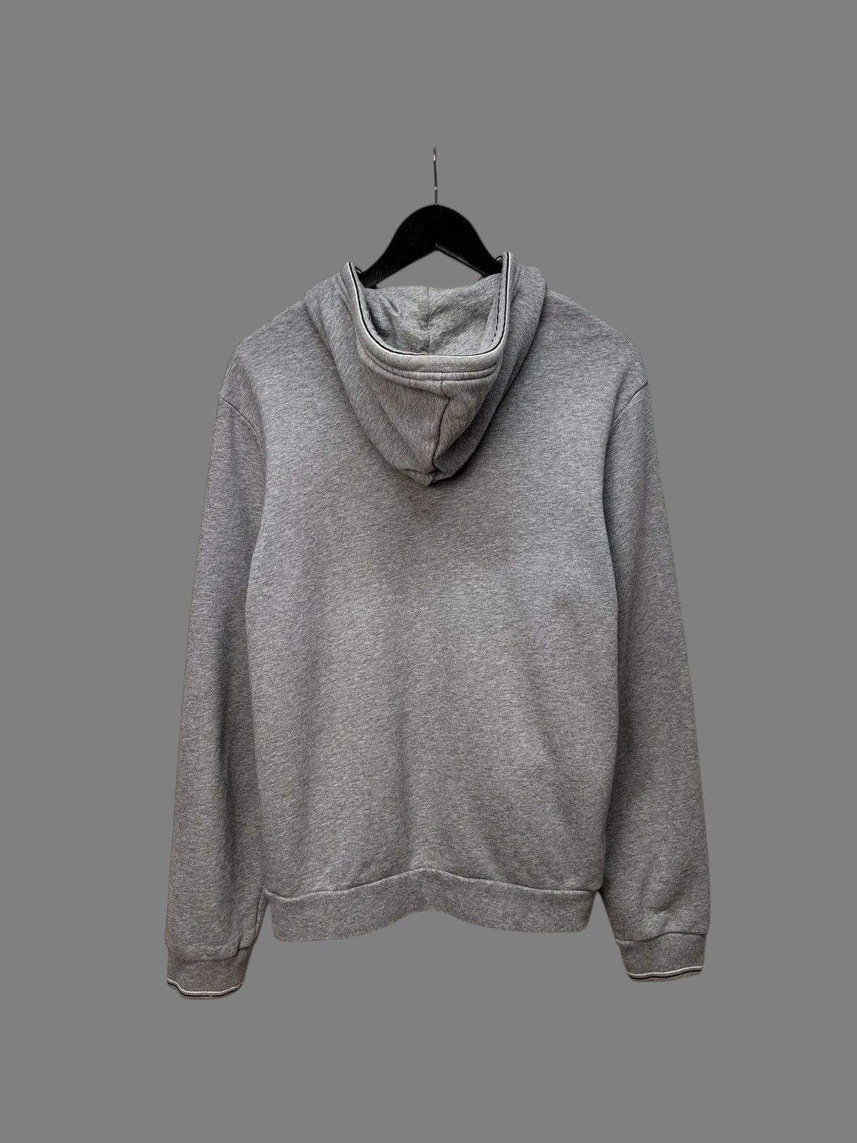 Vintage Lacoste Vintage Grey Zip Hoodie Sk8 France Polo Style Size US L / EU 52-54 / 3 - 11 Thumbnail