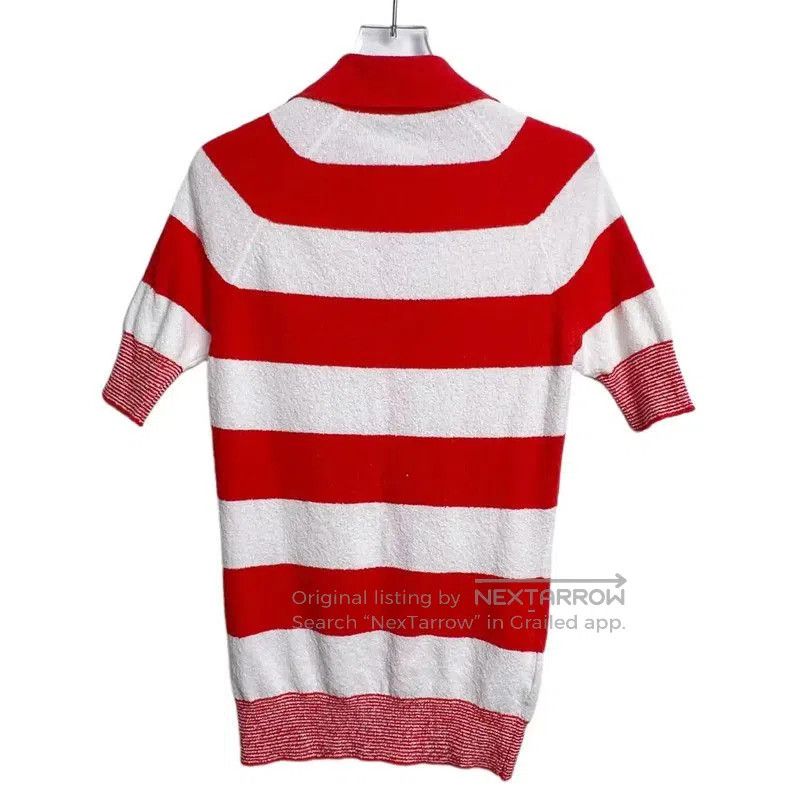Miu Miu Miu Miu Short Sleeve Striped Top . Size M / US 6-8 / IT 42-44 - 2 Thumbnail