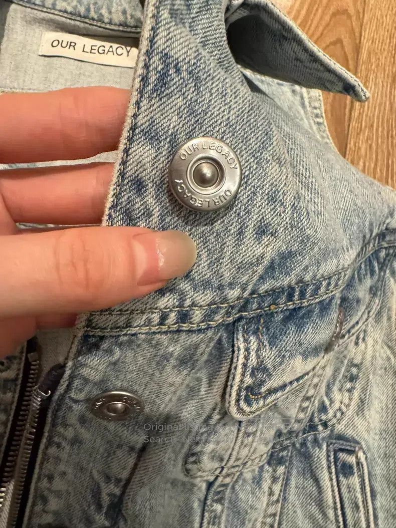 Our Legacy Our Legacy Denim Vest Size XXS / US 00 / IT 34 - 3 Thumbnail