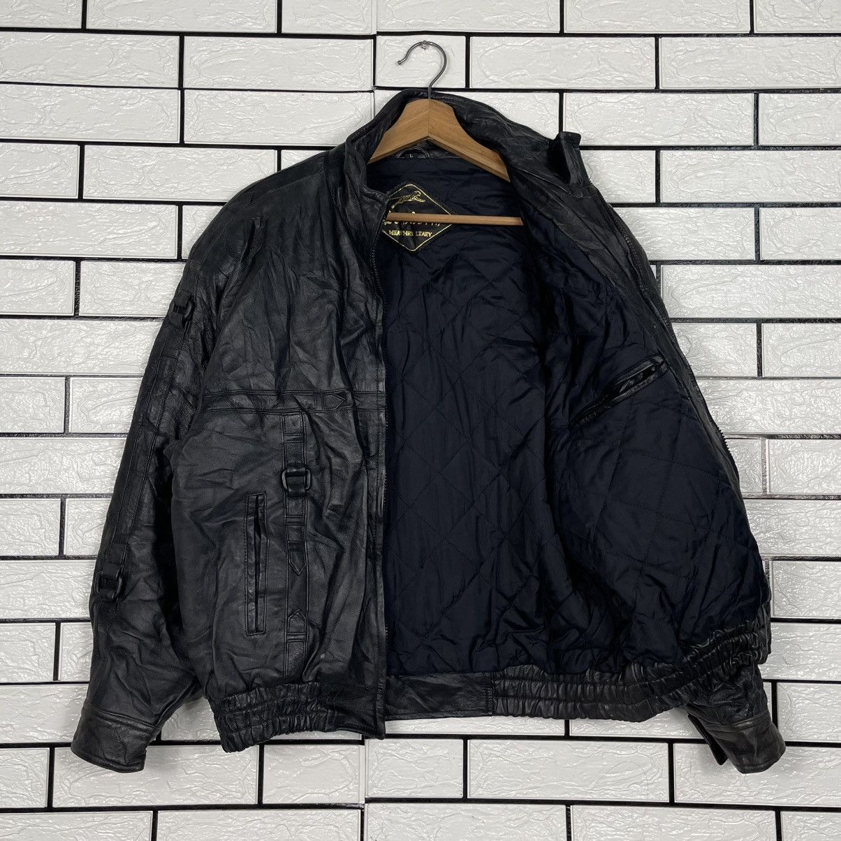 Other Wondorin Black Leather Jacket Size US M / EU 48-50 / 2 - 9 Thumbnail