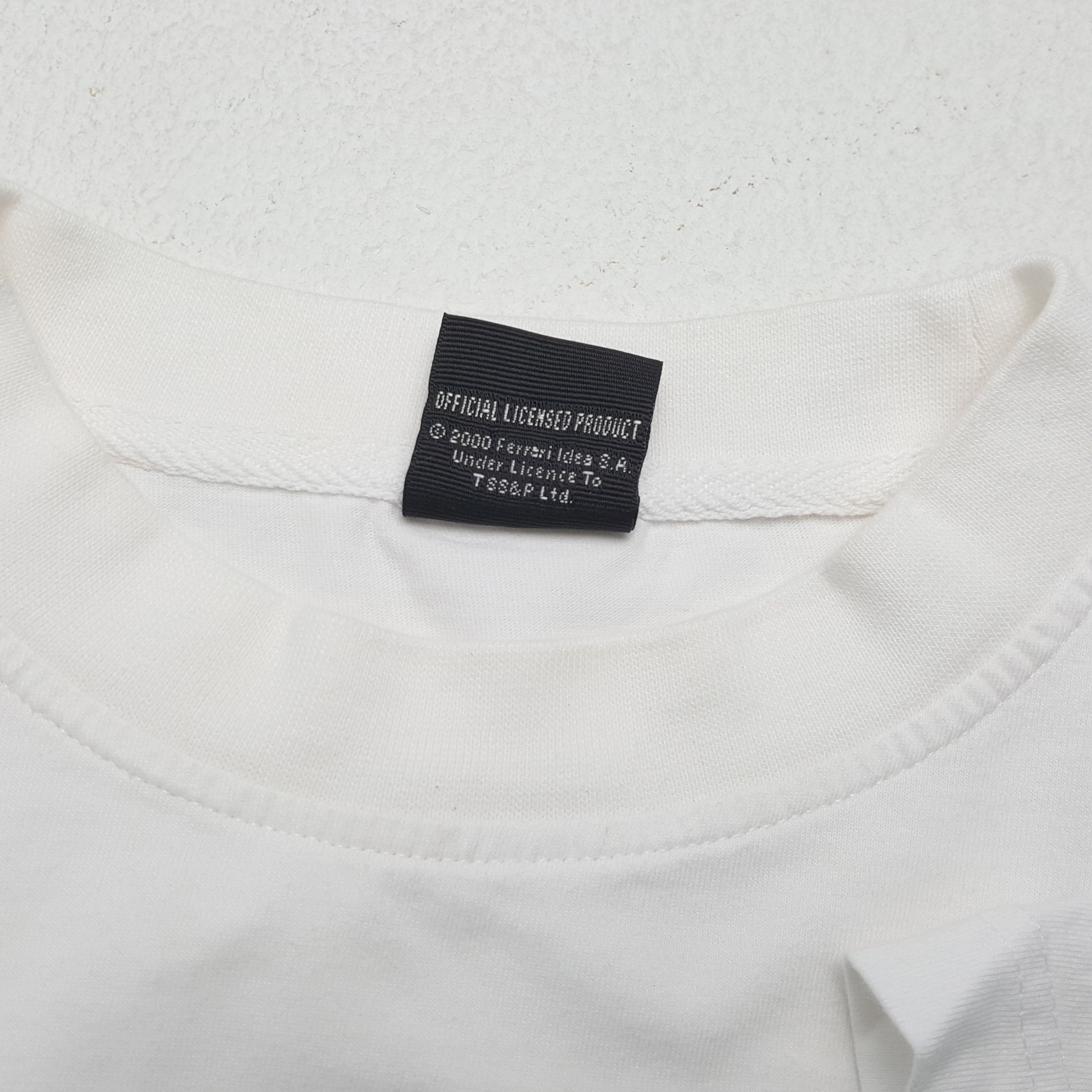 Ferrari × Vintage FERRARI Luxury Cars Brand Big Logo Design Tshirt Size US L / EU 52-54 / 3 - 7 Thumbnail