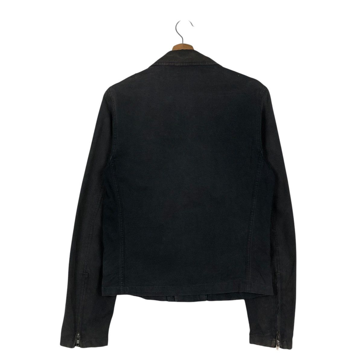 agnes b. 🔥CROPPED BIKER JACKET AGNES B. DOUBLE COLLAR Size US S / EU 44-46 / 1 - 10 Thumbnail