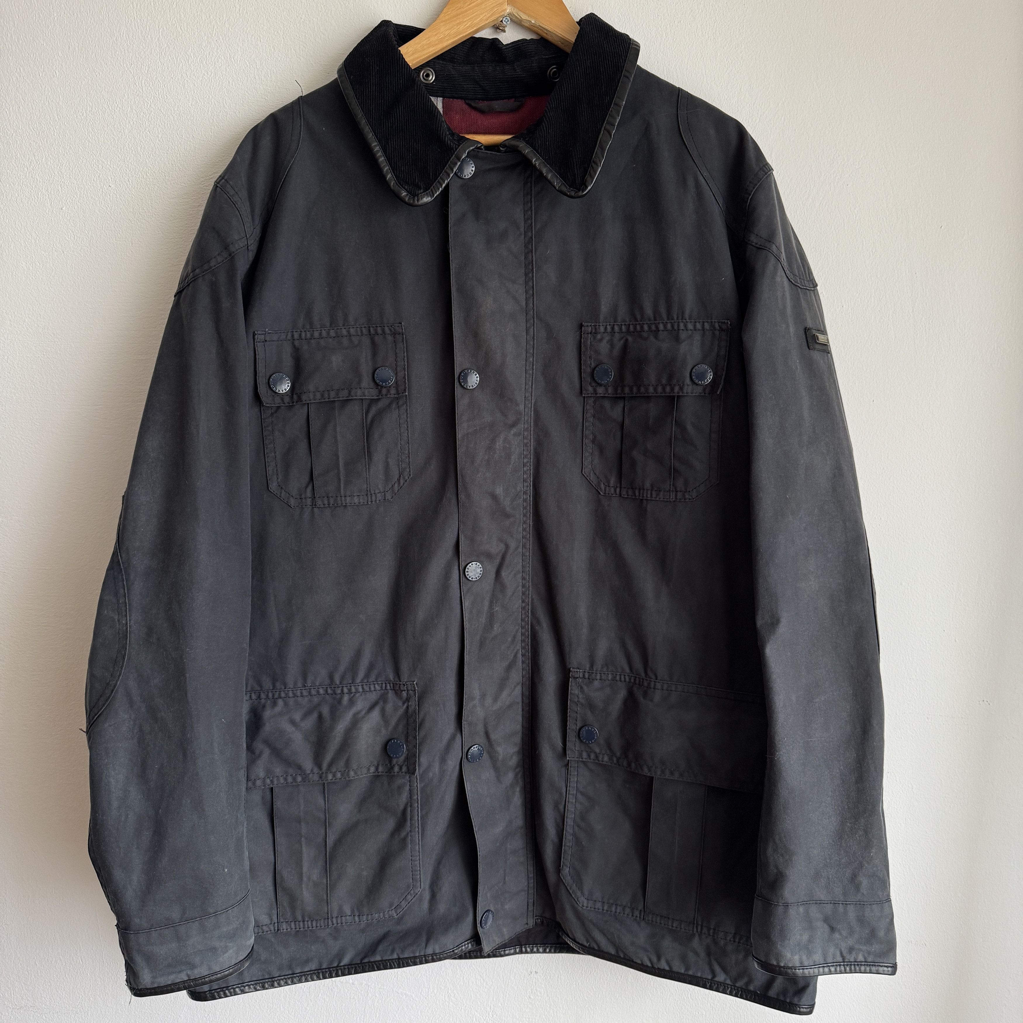 Barbour Barbour International Wax Cotton Mens Jacket XXL Size US XXL / EU 58 / 5 - 2 Thumbnail