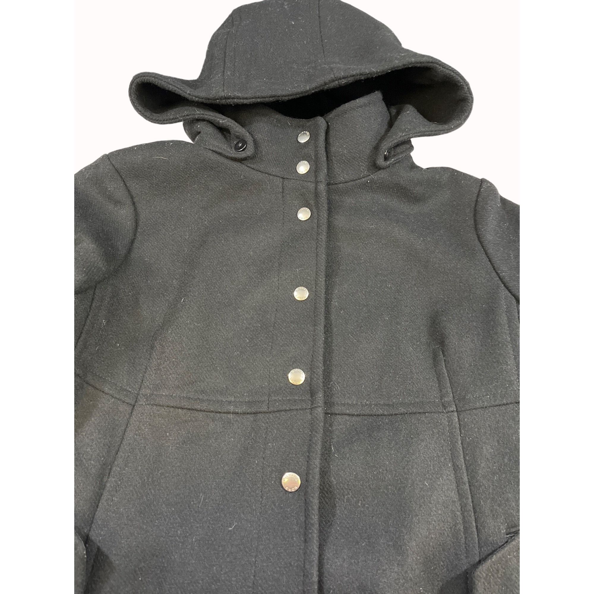 Michael Kors Michael Michael Kors Womens Black Coat Size 12 SKU 6672 Size XL / US 12-14 / IT 48-50 - 3 Thumbnail