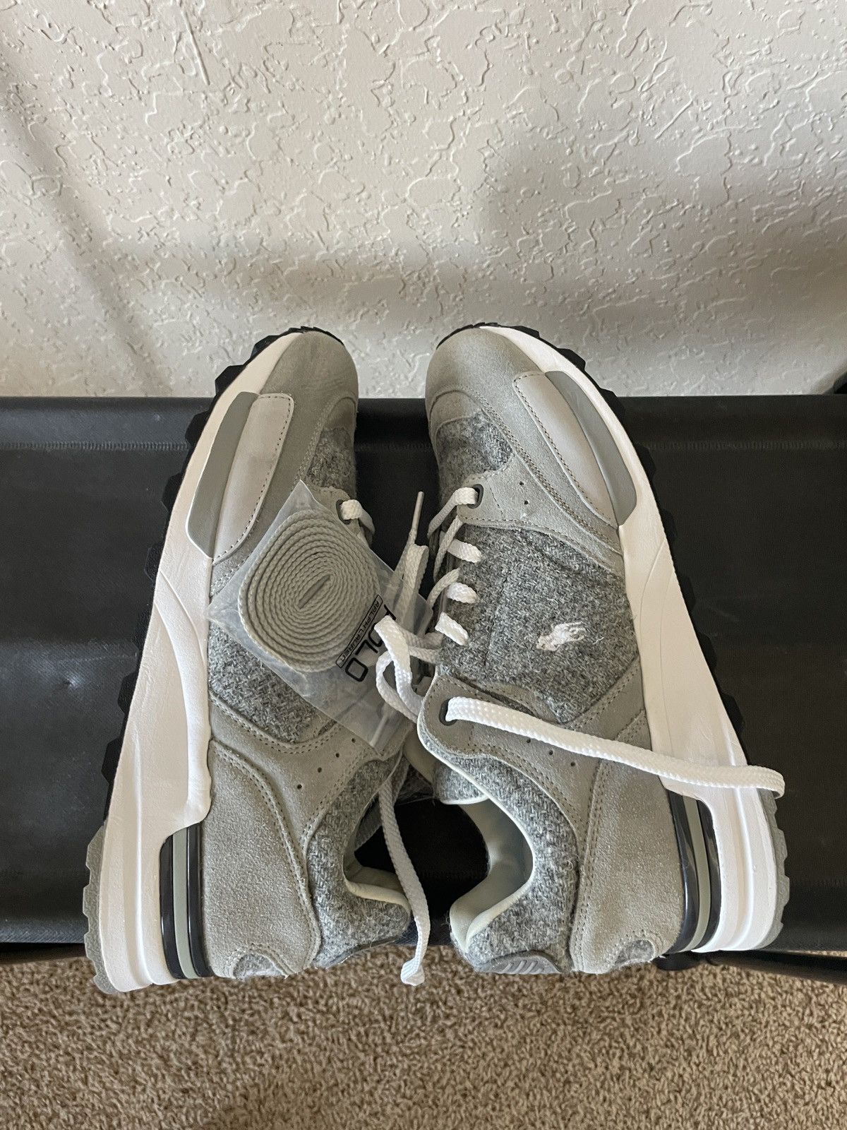 Polo Ralph Lauren Polo x Harris Tweed Trackstr 200-SK-LTL sneakers NWD Size US 9.5 / EU 42-43 - 15 Thumbnail