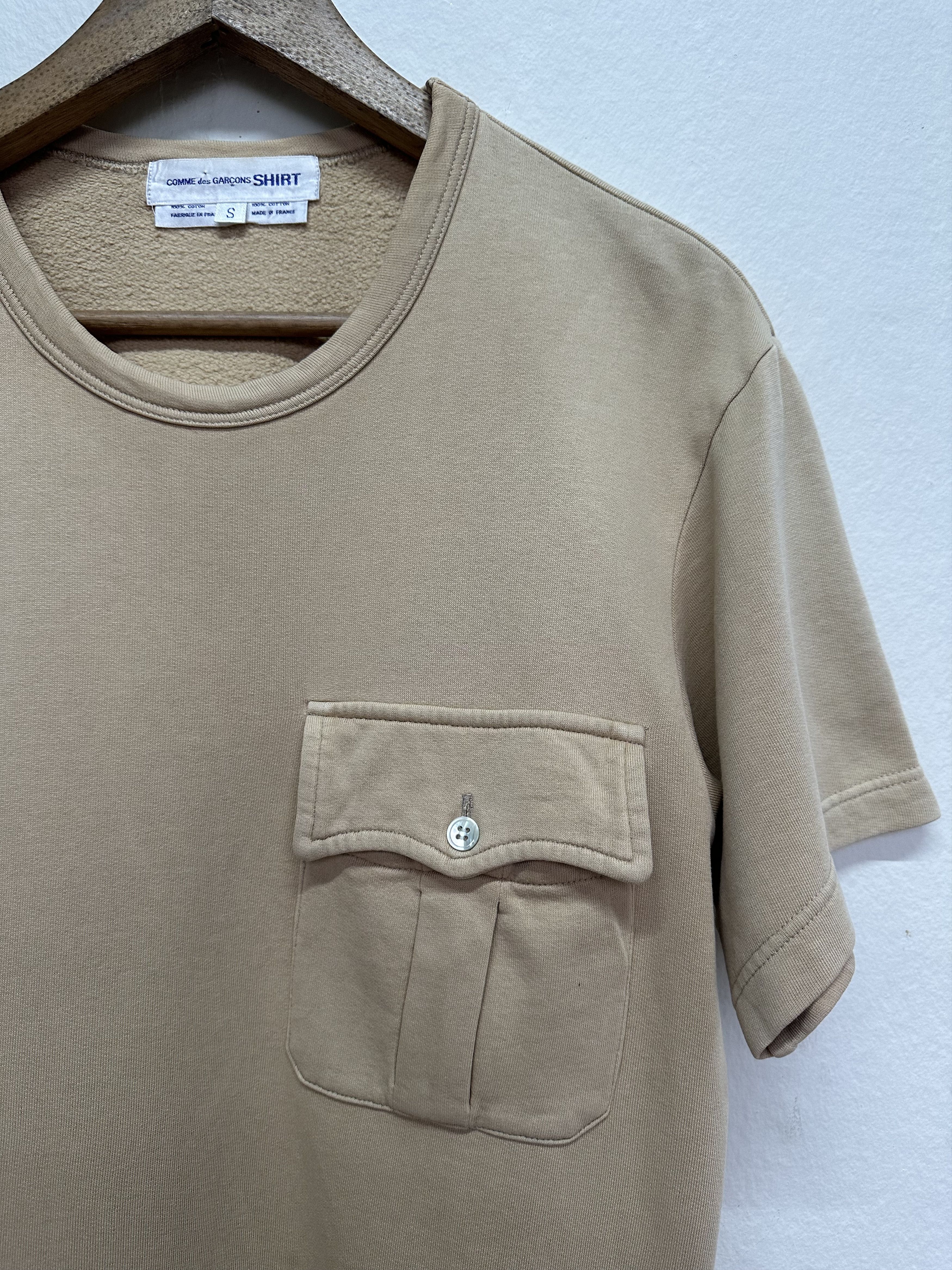Comme des Garcons Vintage Comme Des Garçons Shirt Pocket Fleece Size US M / EU 48-50 / 2 - 3 Thumbnail