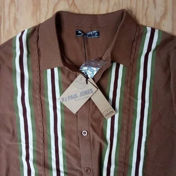 Other NWT Paul Jones Stripe Button Down Shirt Size US M / EU 48-50 / 2 - 1 Thumbnail