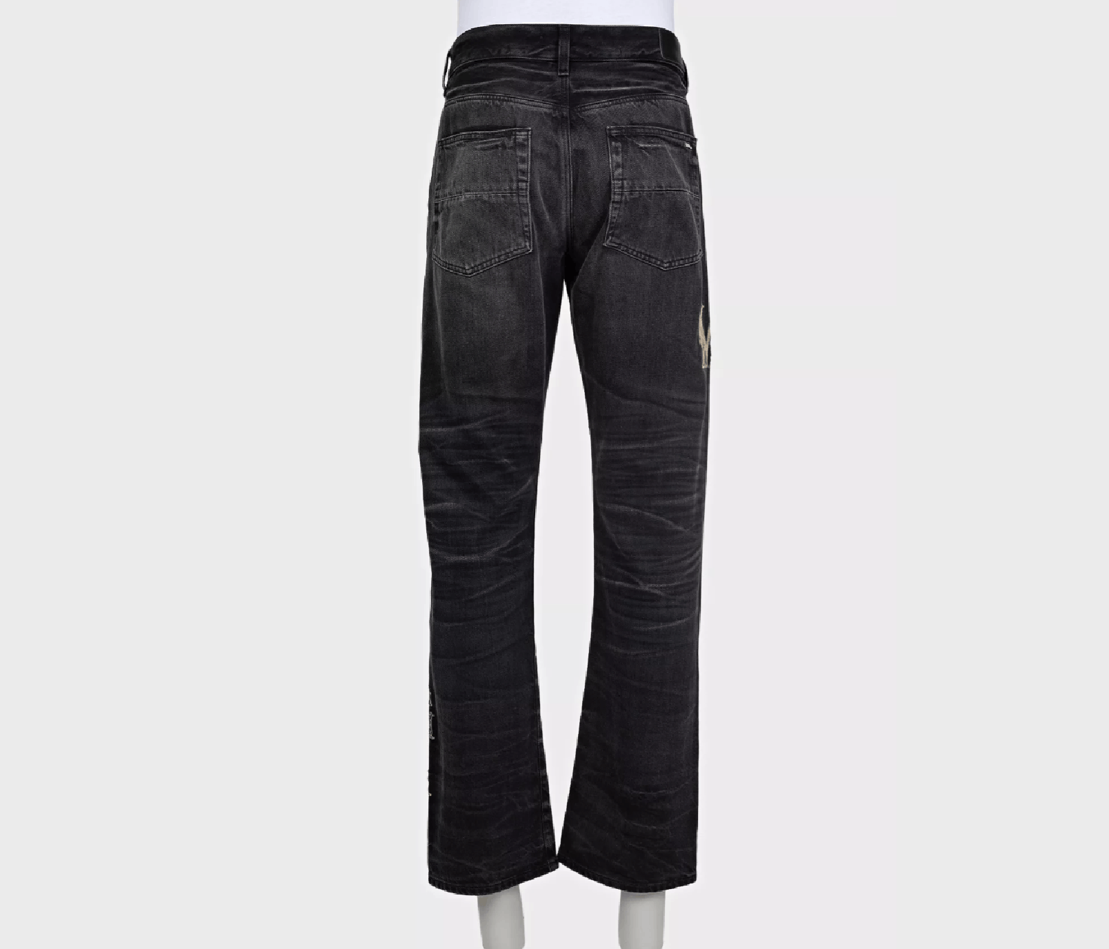 Amiri Amiri Black Stripe Jeans US33 M Size US 33 - 3 Thumbnail
